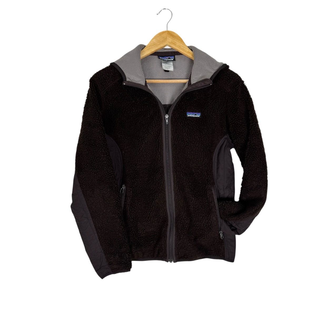 Patagonia 🌟PATAGONIA HOODIE DEEP PILE FLEECE JACKET Size M / US 6-8 / IT 42-44 - 1 Thumbnail