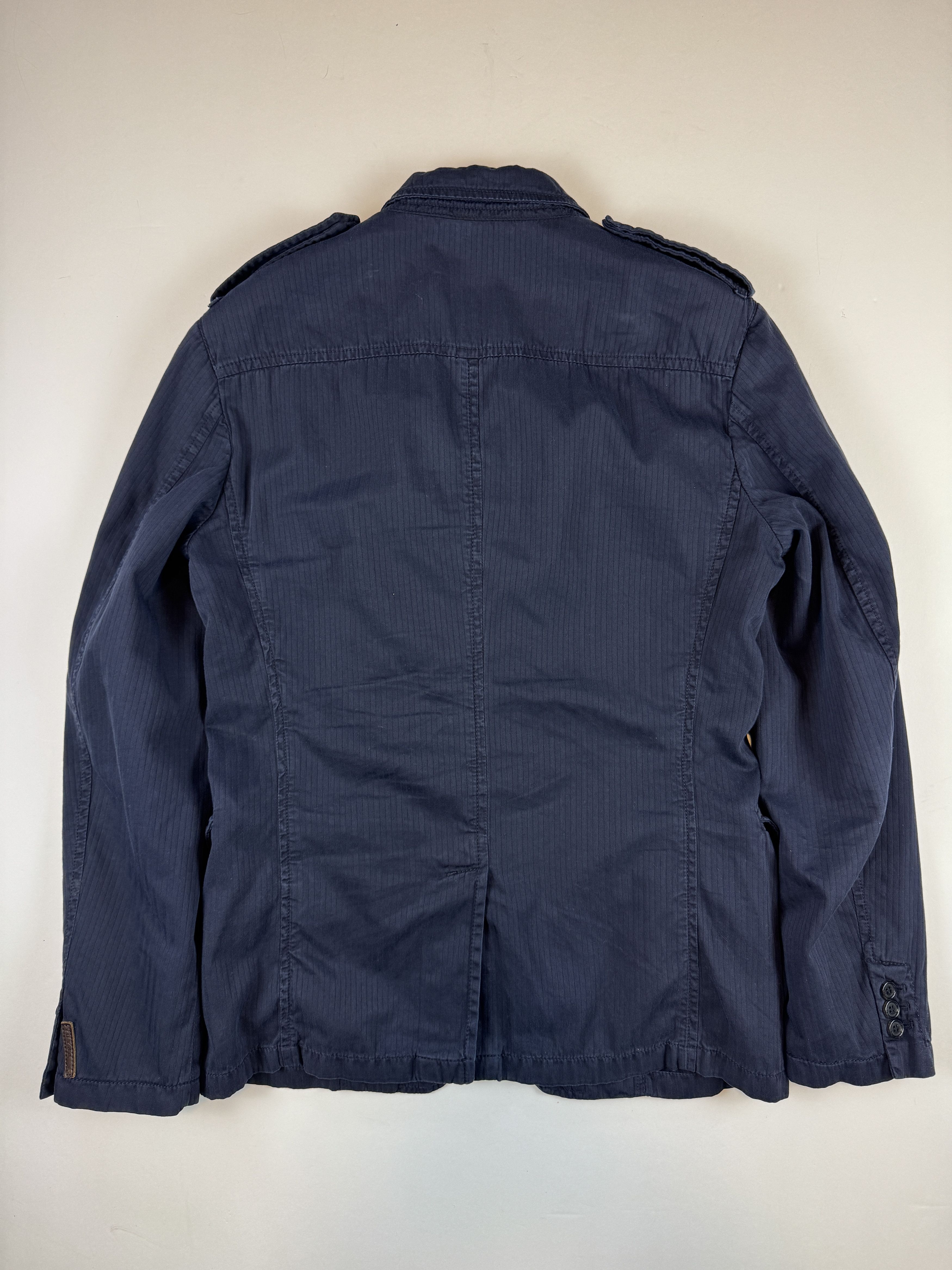 Prada Prada Military Cuff Soft Blazer Size US M / EU 48-50 / 2 - 2 Thumbnail