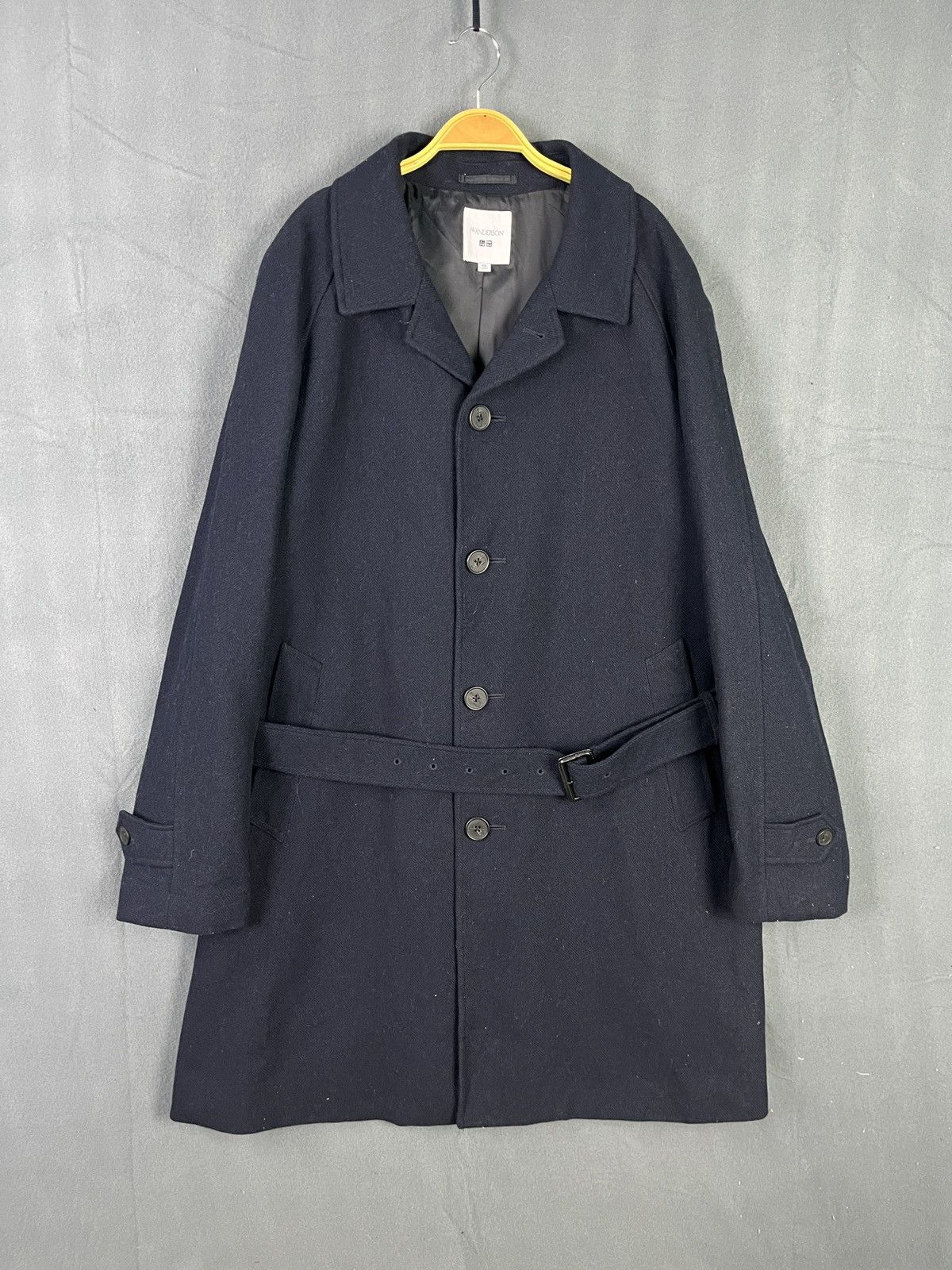 Designer × JW Anderson × Uniqlo Uniqlo x JW Anderson Wool Trench Coat Size US XXL / EU 58 / 5 - 1 Thumbnail