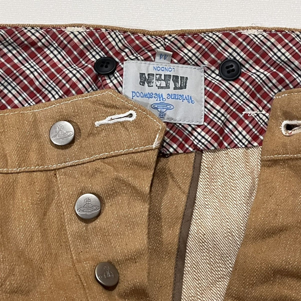 Vivienne Westwood 🚨Binding Accept 🚨RARE! Vivienne westwood Corset Canvas pants Size 30" / US 8 / IT 44 - 10 Thumbnail