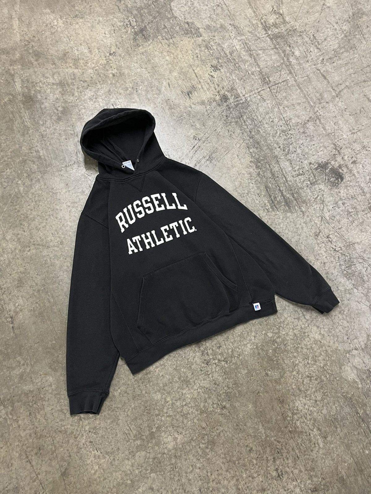 Russell Athletic × Vintage Russell athletic vintage boxy fit spell out hoodie hype rare Size US XL / EU 56 / 4 - 2 Thumbnail