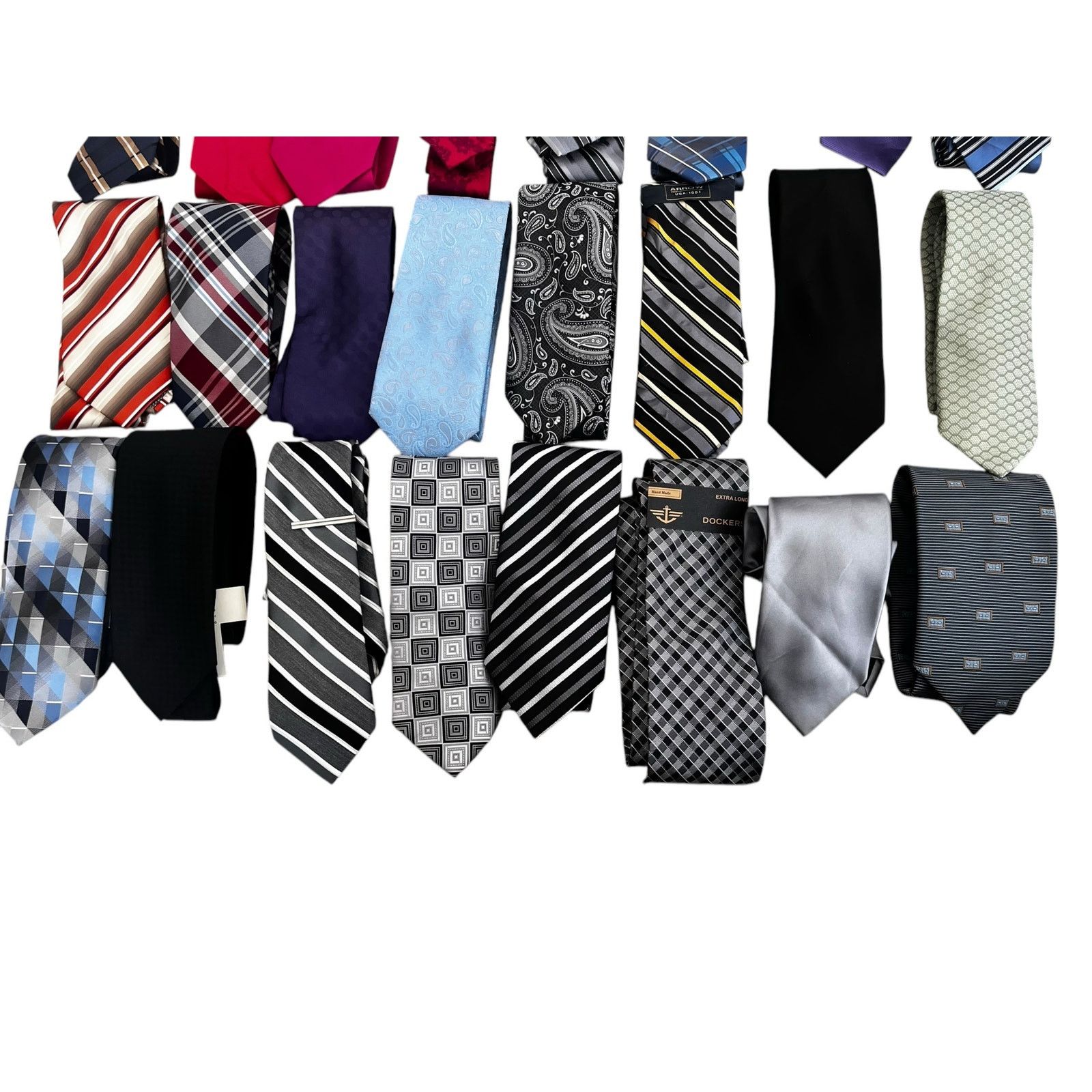 Other Men’s assorted necktie lot of 24 multi pattern multicolor Size ONE SIZE - 3 Thumbnail