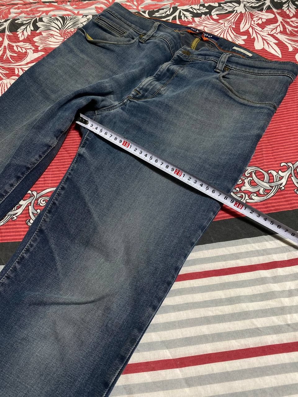 Alberto × Vintage Alberto Men Jeans Trousers Cotton REGULOR SLIM FIT Size US 35 - 15 Thumbnail