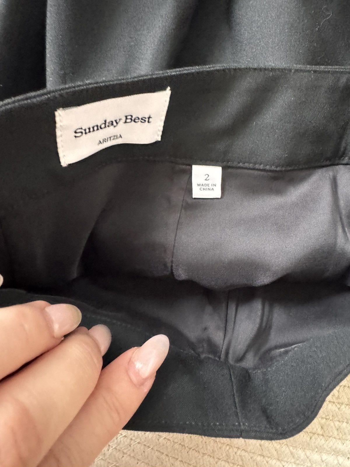 Aritzia Aritzia Sunday best Tatiana Skirt A-line mini skirt size 2 Size 26" / US 2 / IT 38 - 5 Thumbnail