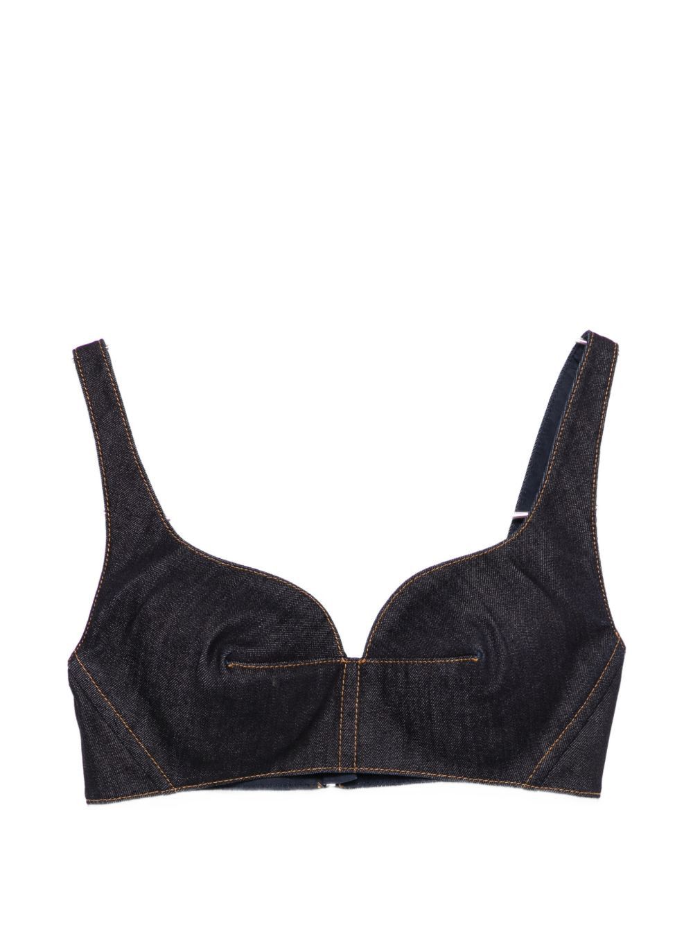 Givenchy DENIM COTTON BRA TOP Size XS / US 0-2 / IT 36-38 - 1 Thumbnail