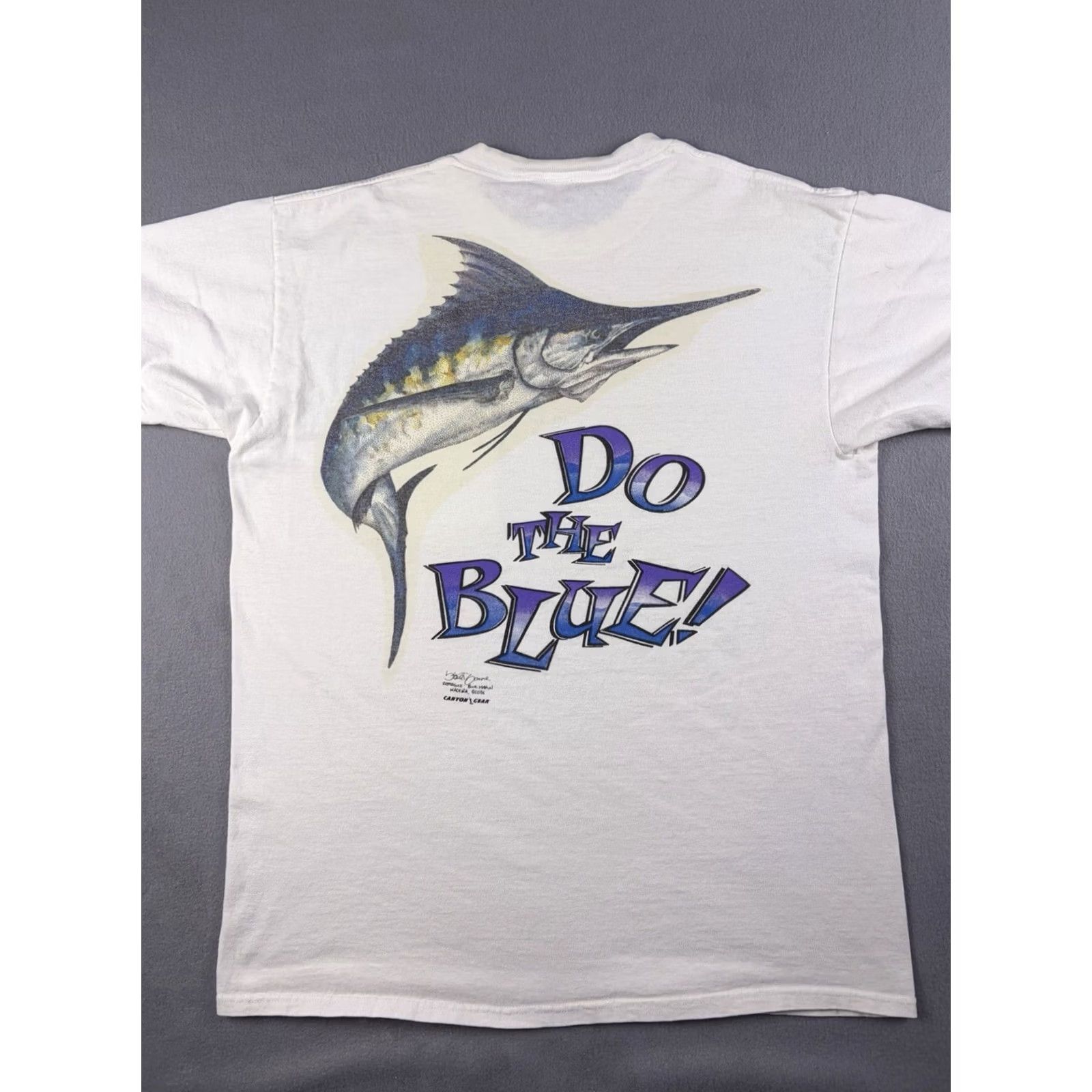 Vintage VINTAGE Gear T-Shirt White 90s Crew Neck Graphic Print Short Sleeve Men L Size US L / EU 52-54 / 3 - 4 Thumbnail
