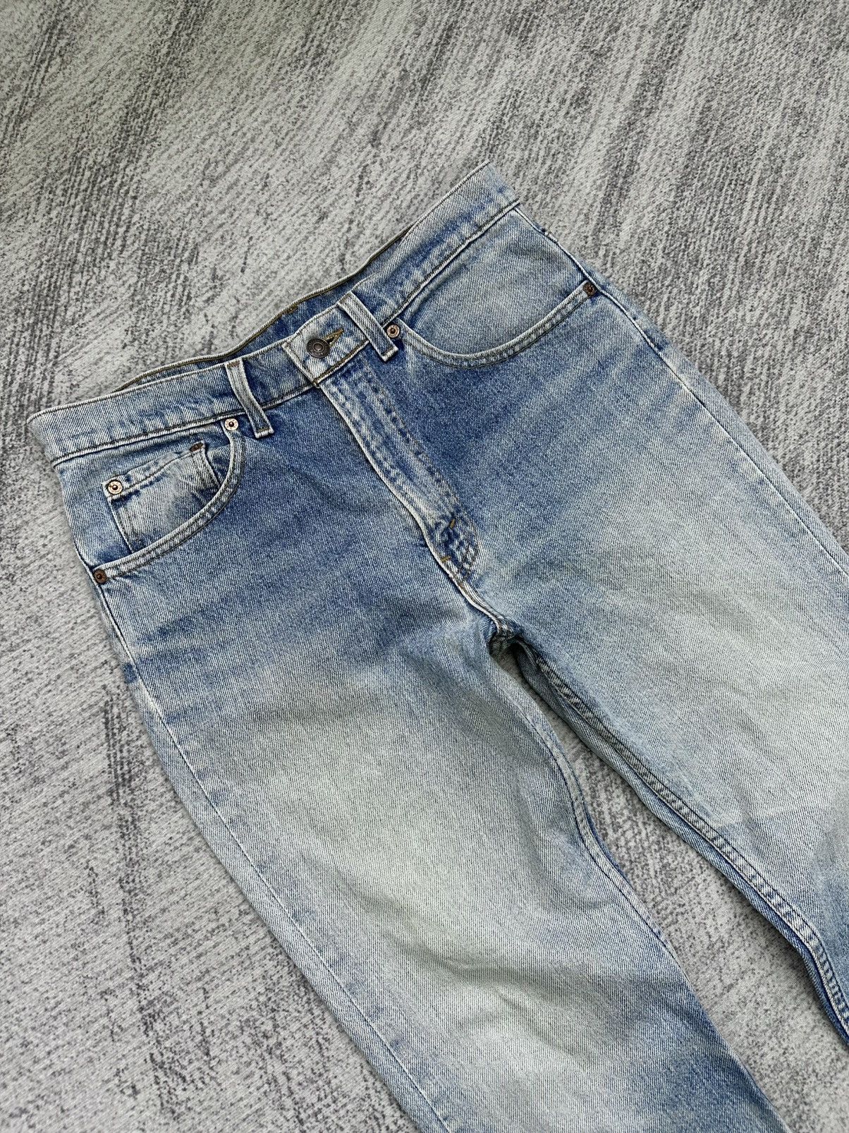 Levi's × Levi's Vintage Clothing × Vintage Vintage 90s Levi’s 517 Washed Blue Jeans Size US 31 - 3 Thumbnail