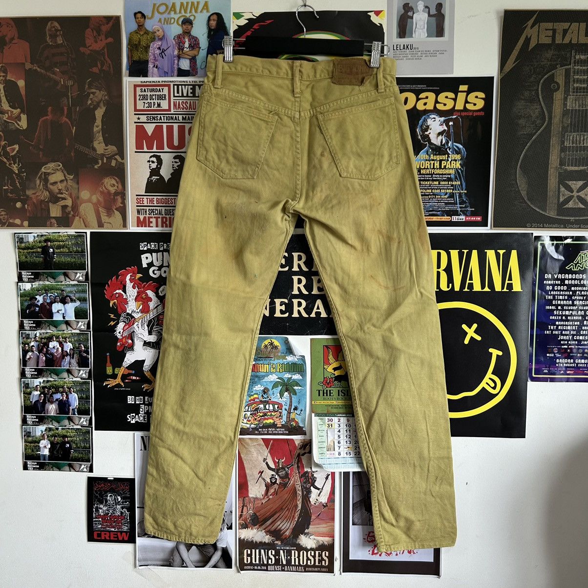 Vintage Vintage Big John Sanforized Dirty Jeans Size US 30 / EU 46 - 9 Thumbnail