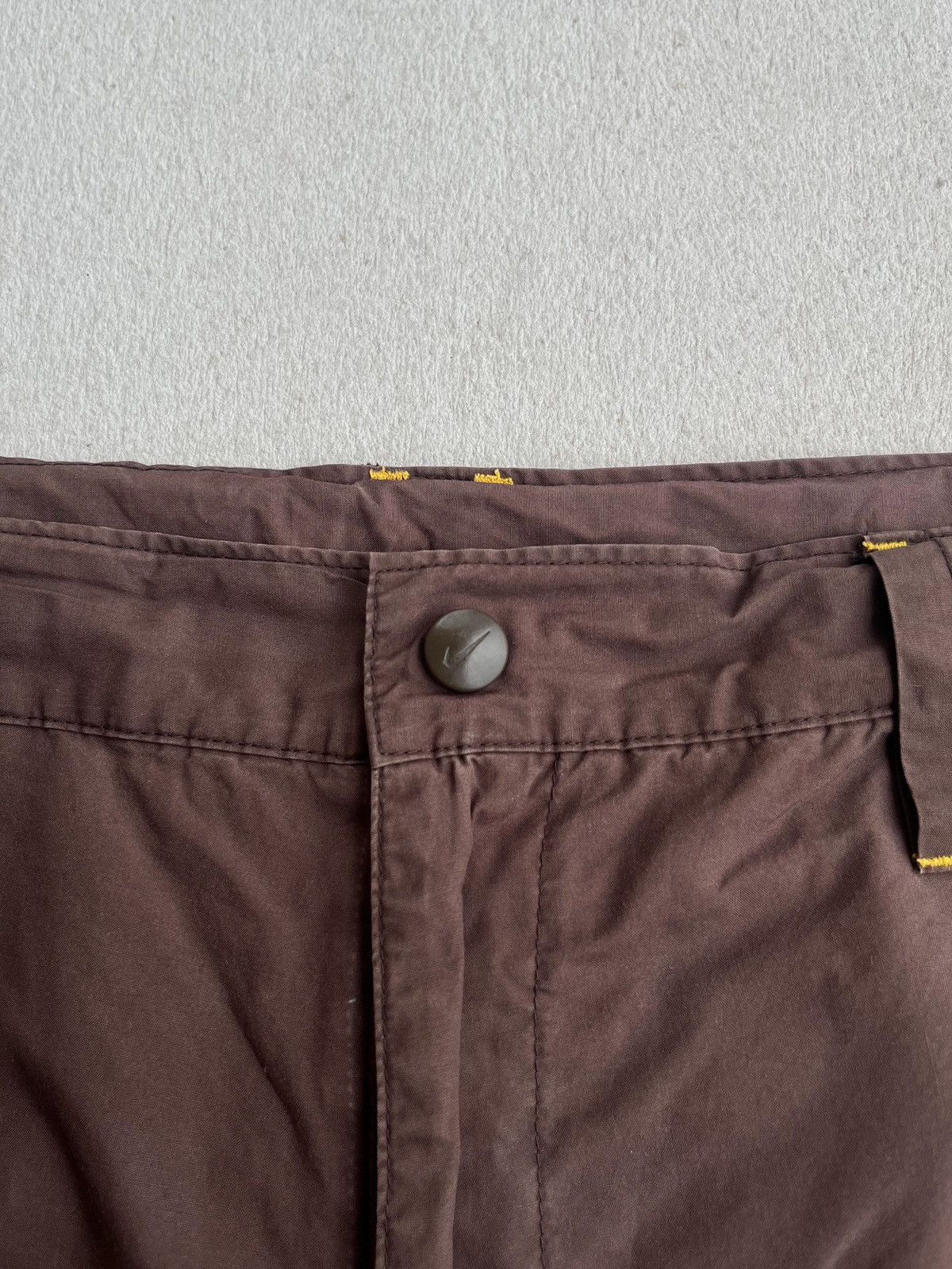Nike Vtg Nike 1972 Liga oficial do pais wide leg cargo pants Size US 36 / EU 52 - 16 Thumbnail