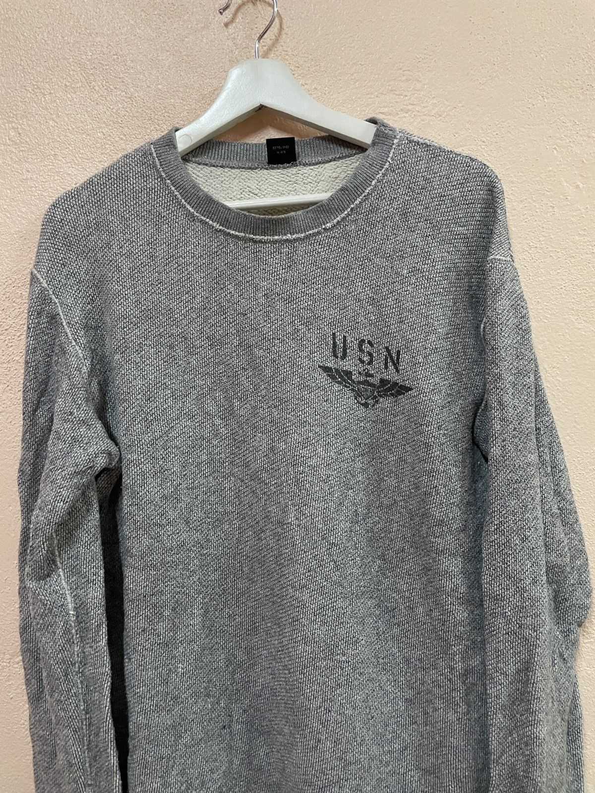 Avirex Avirex USN Stencil Military thermal Sweatshirt crewneck M Size US M / EU 48-50 / 2 - 4 Thumbnail