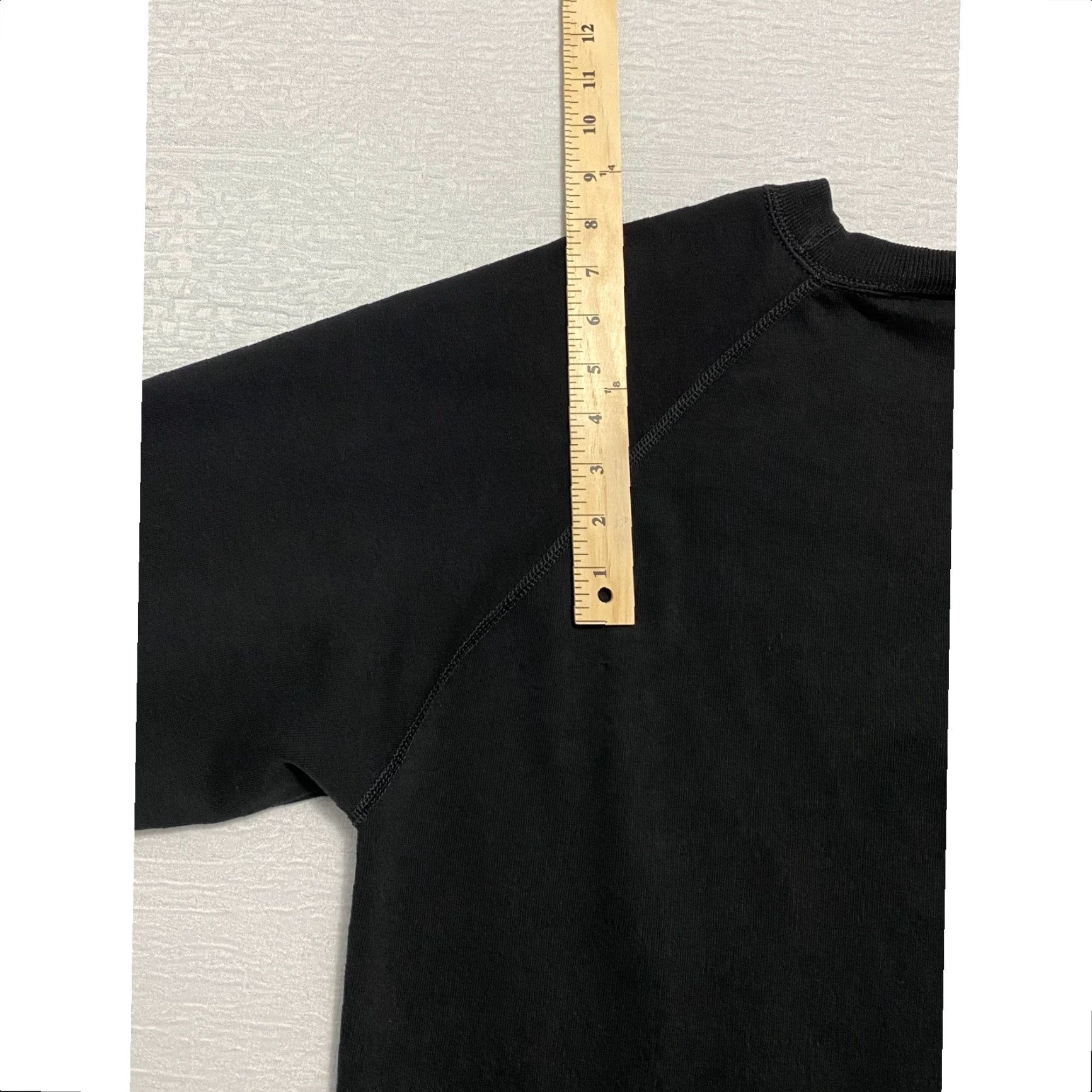 ESPIRIT VINTAGE Aspro Black Panther Tenerife Spirit Raglan Sweatshirt Mens M Black Graphic Print Crew Neck Knit Pullover Casual Streetwear Size US M / EU 48-50 / 2 - 2 Thumbnail