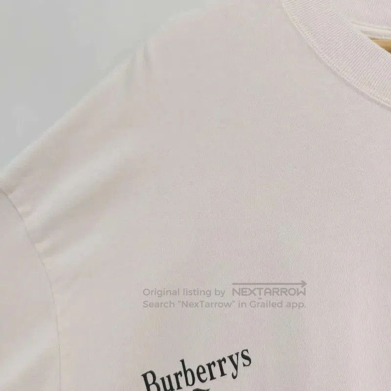 Burberry Colorblock Cotton Long Sleeve T-Shirt.