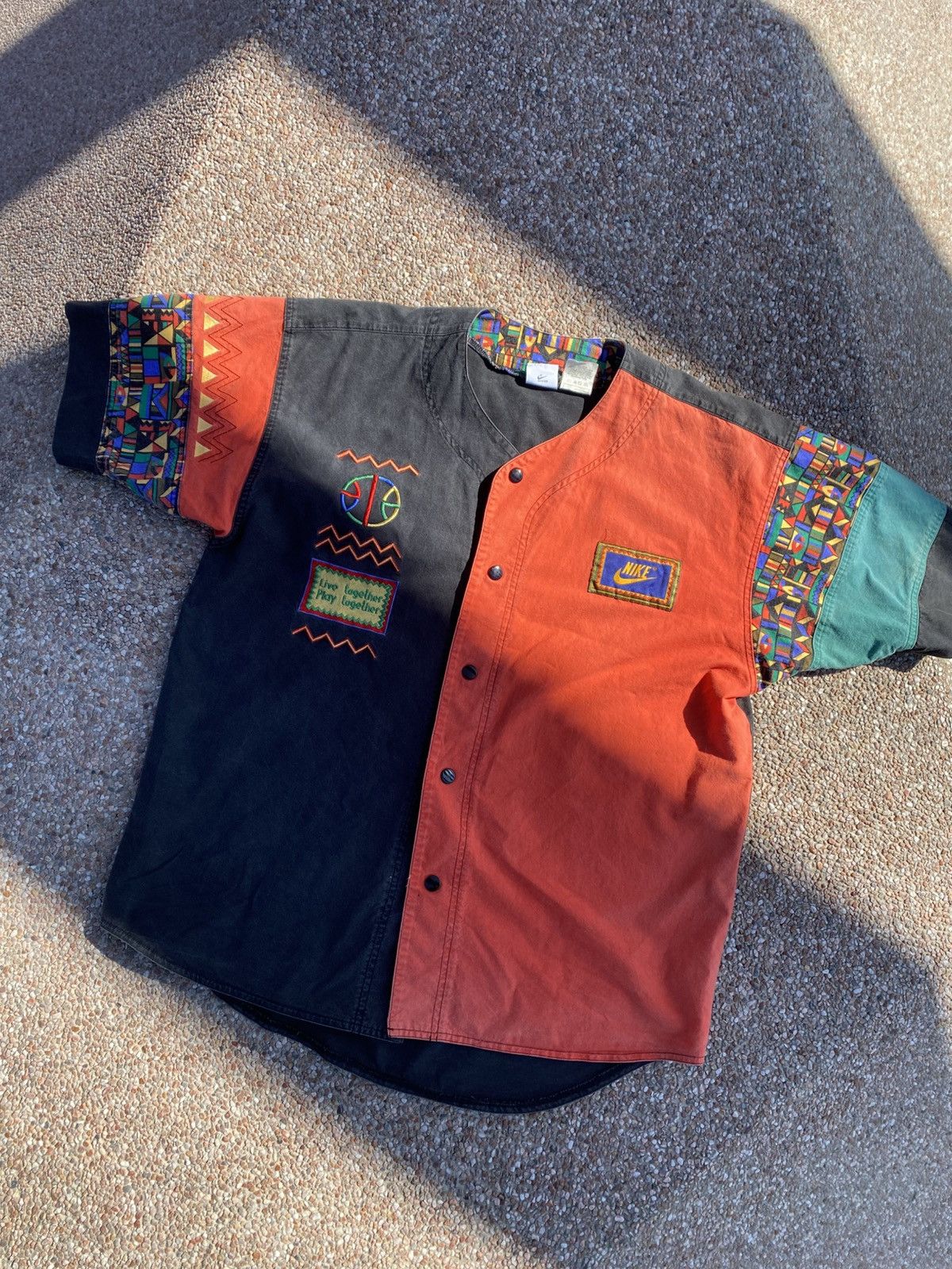 Nike Vintage nike spike lee jungle gym rare Size US M / EU 48-50 / 2 - 1 Thumbnail