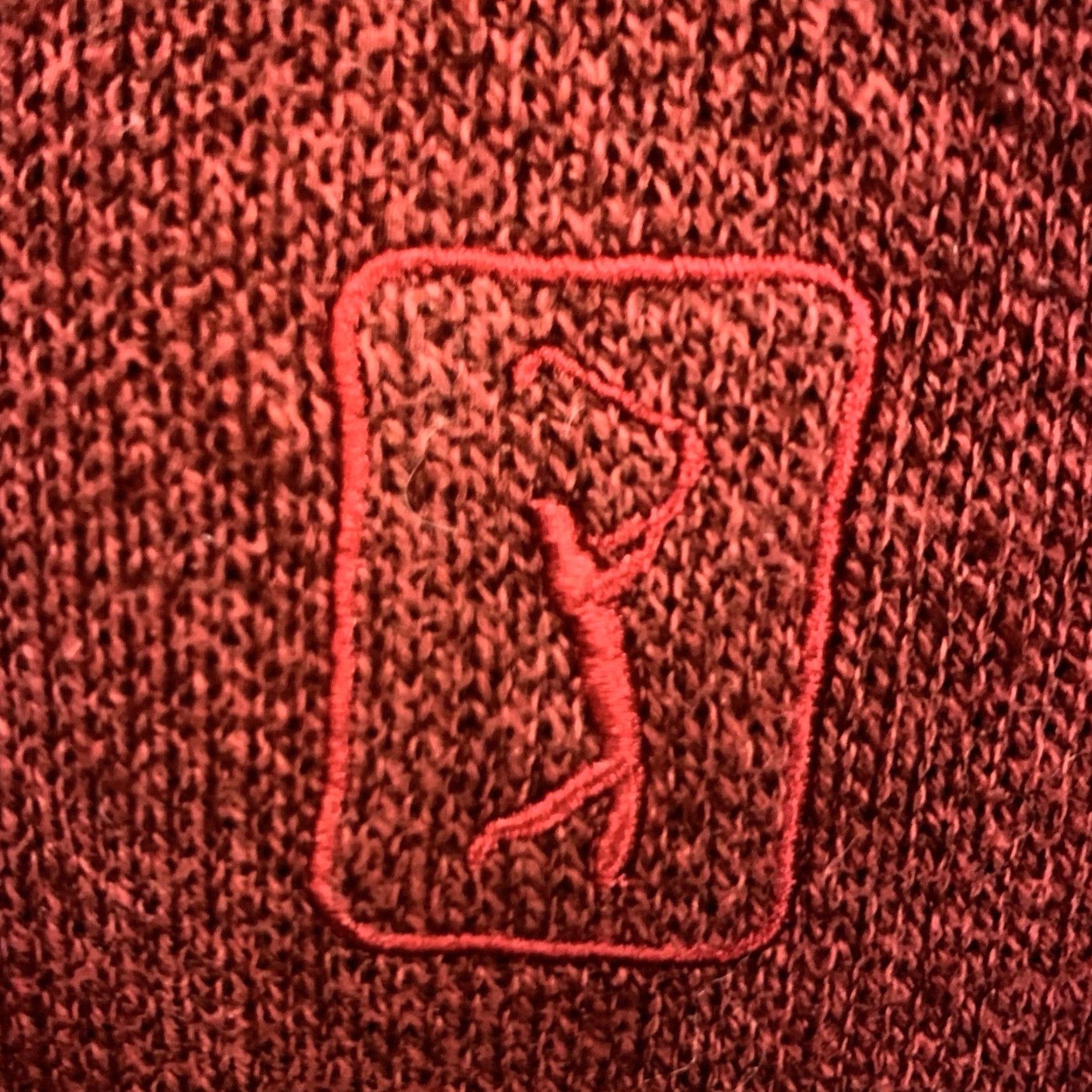 PGA Tour PGA TOUR Men’s Pullover Sweatshirt Red XL V Neck Embroidered Logo Golf Pockets Size US XL / EU 56 / 4 - 4 Thumbnail