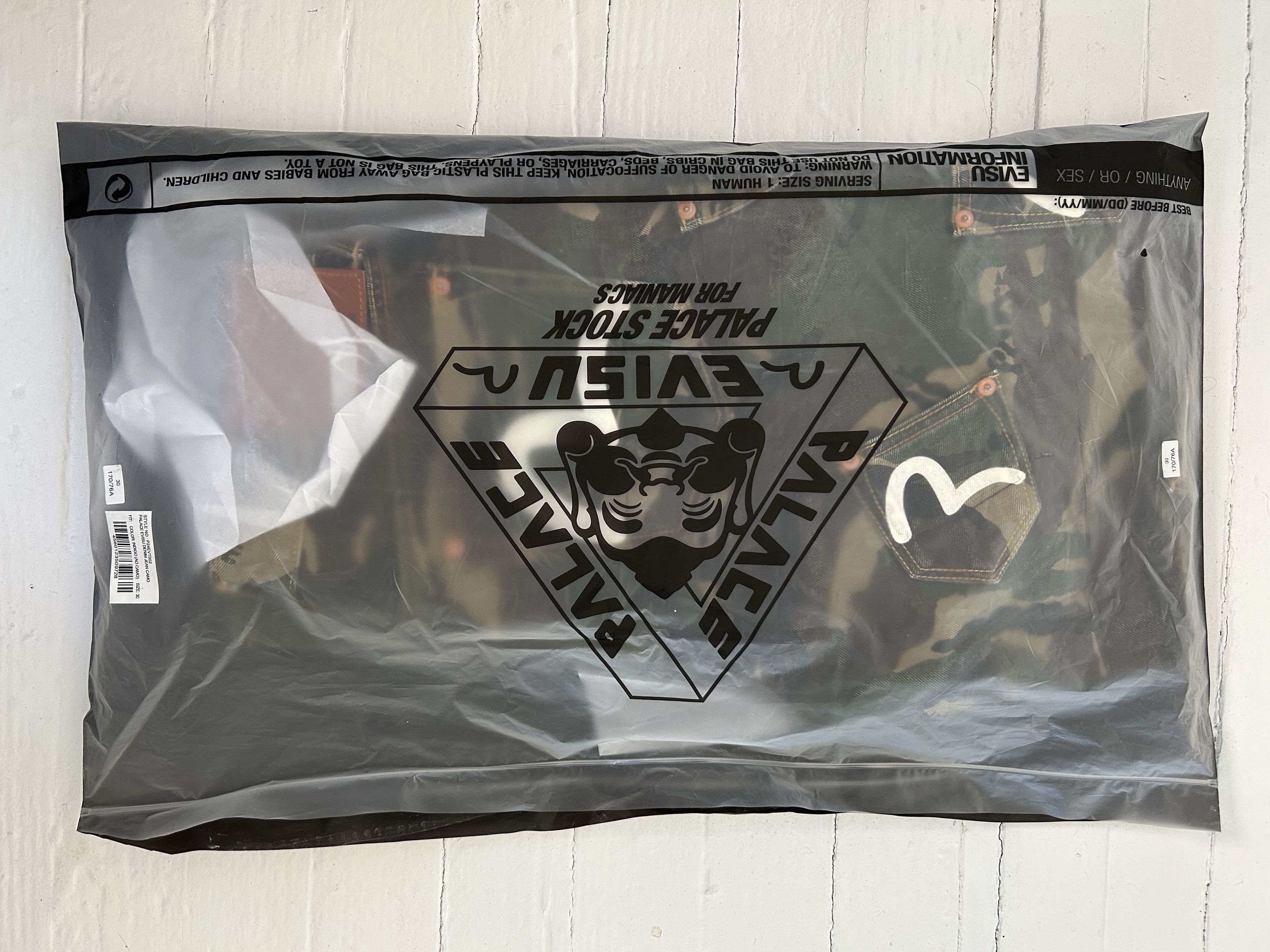 Evisu × Palace Palace x Evisu Denim Jean Camo Size US 30 / EU 46 - 5 Thumbnail