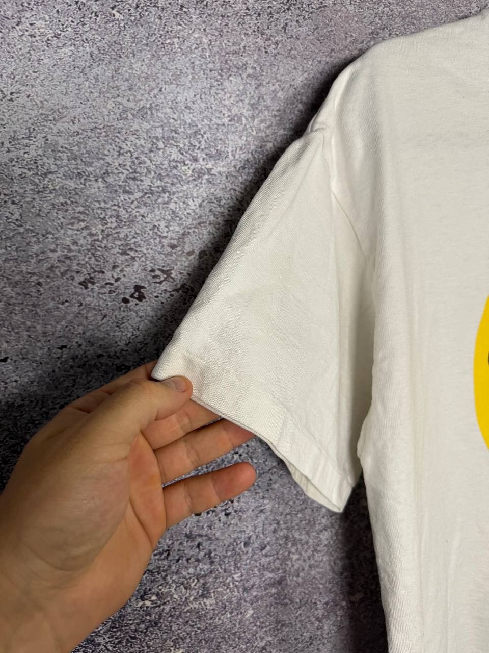 READYMADE READYMADE SMILEY FACE WHITE TEE Size US S / EU 44-46 / 1 - 4 Thumbnail