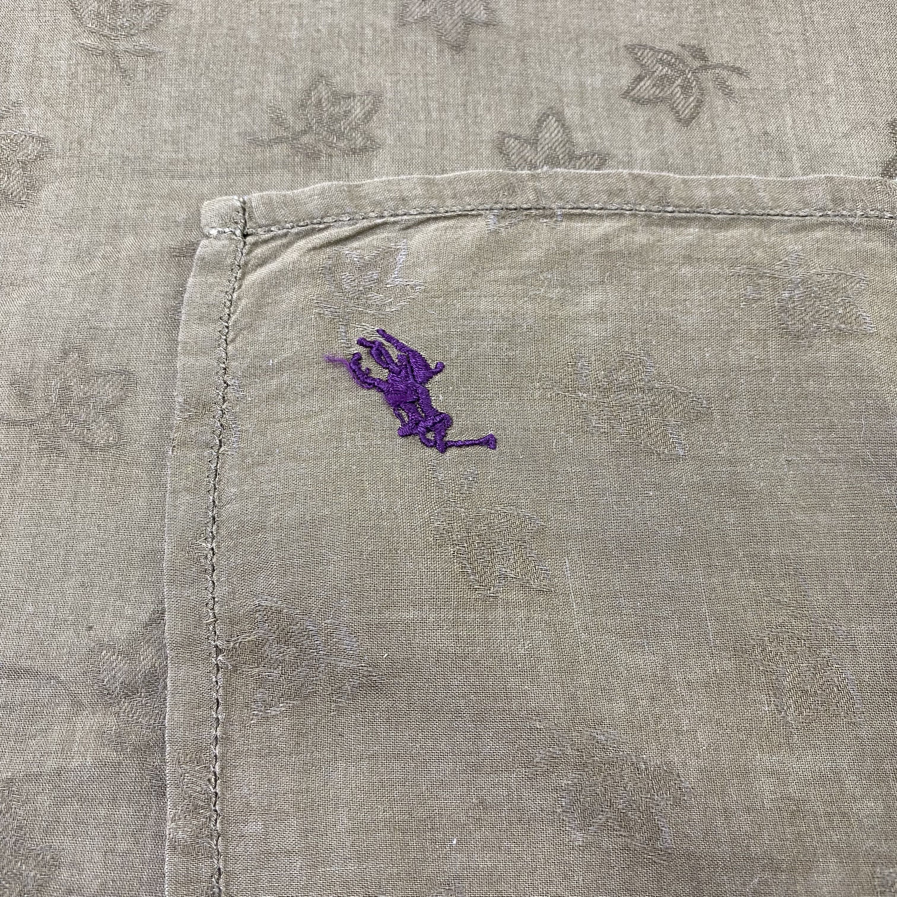 Polo Ralph Lauren × Ralph Lauren × Vintage Polo Ralph Lauren Handkerchief / Bandana / Neckerchief-B1522 Size ONE SIZE - 7 Thumbnail