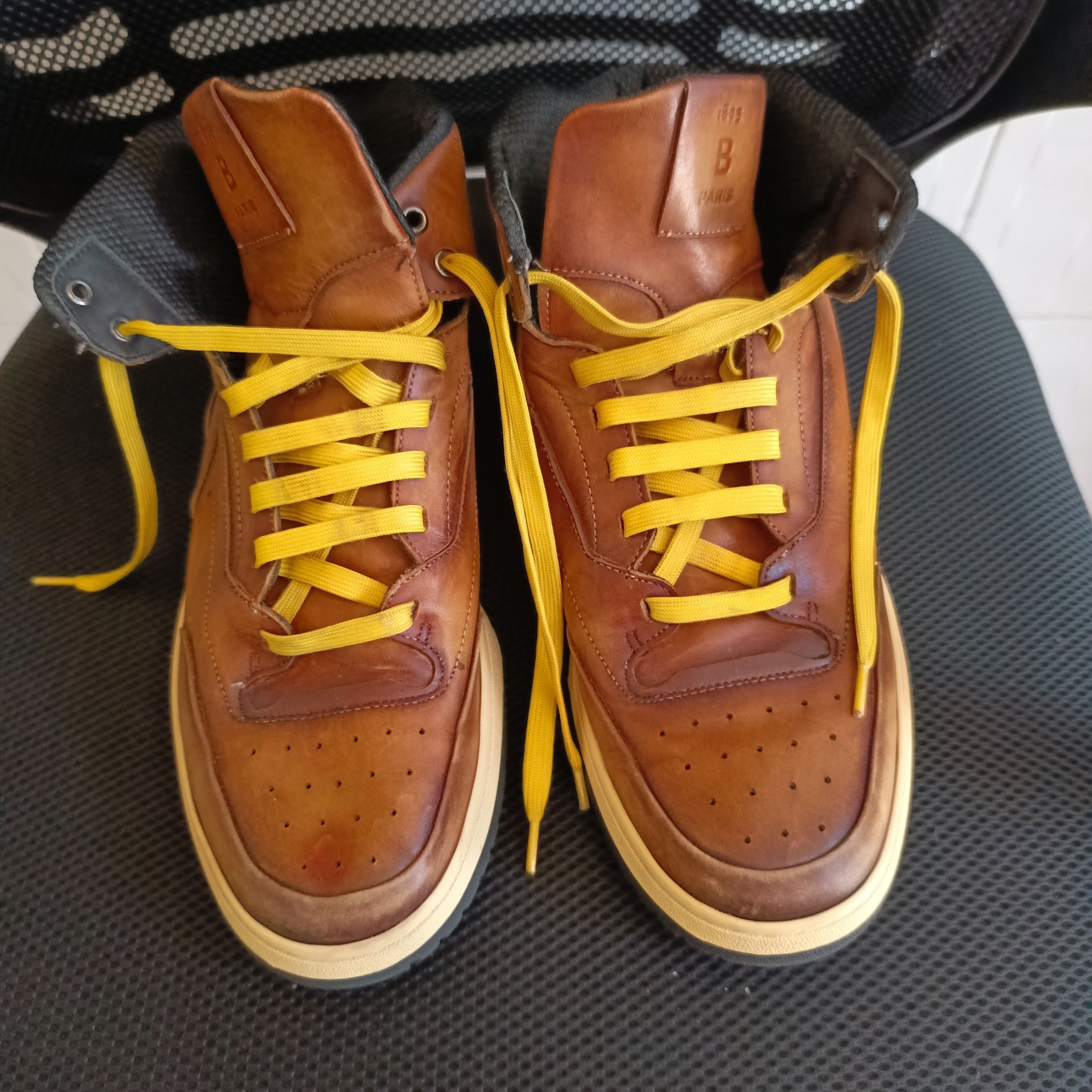 Berluti Berluti hightop sneakers brown leather size 9 Size US 9 / EU 42 - 14 Thumbnail