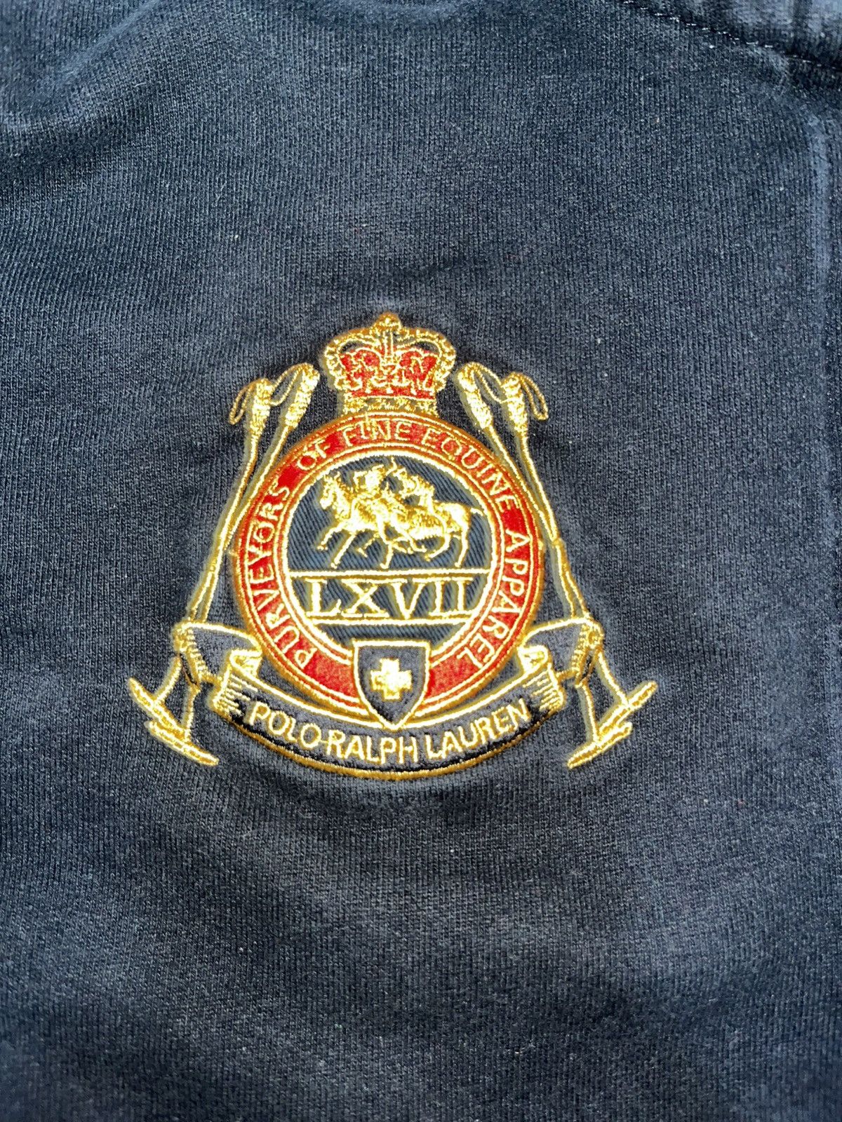 Polo Ralph Lauren × Vintage polo ralph lauren zip up hoodie big pony Size US XL / EU 56 / 4 - 2 Thumbnail