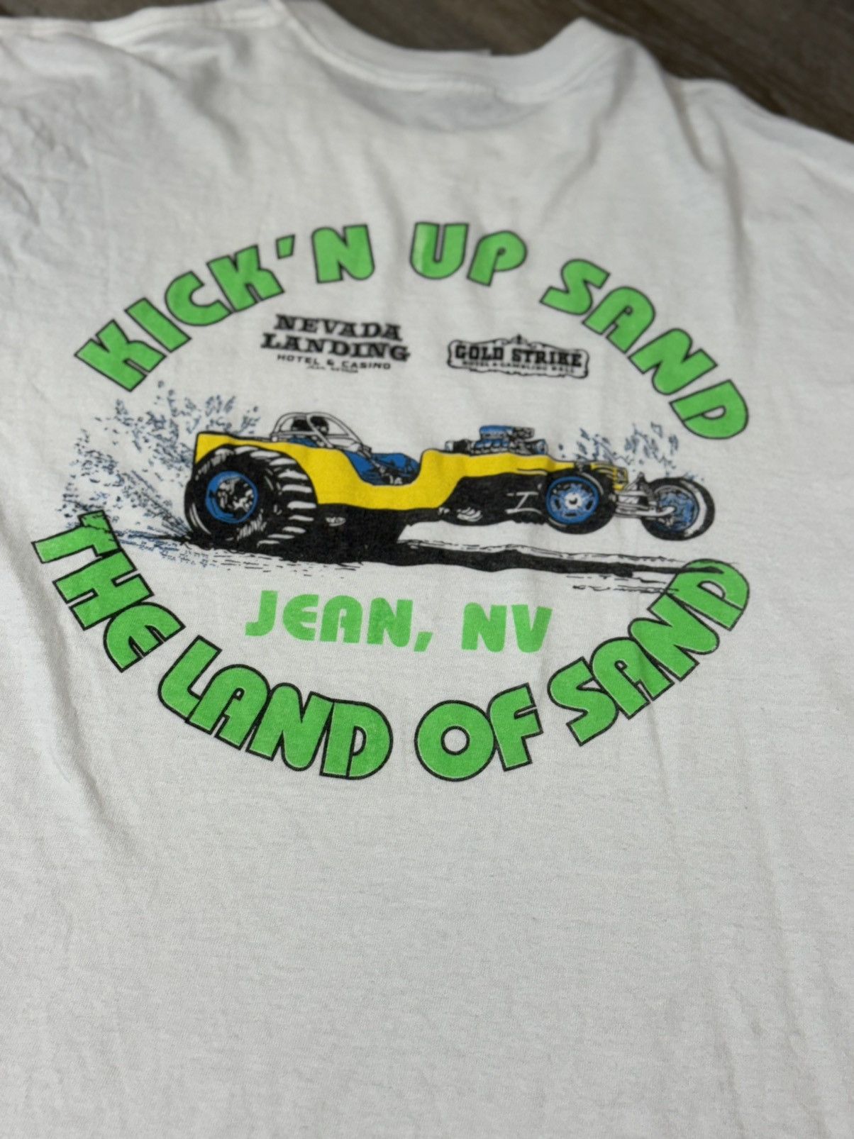 Vintage Bad Ass Vintage Tee RACING HANDPULLED GEM Size US L / EU 52-54 / 3 - 1 Thumbnail