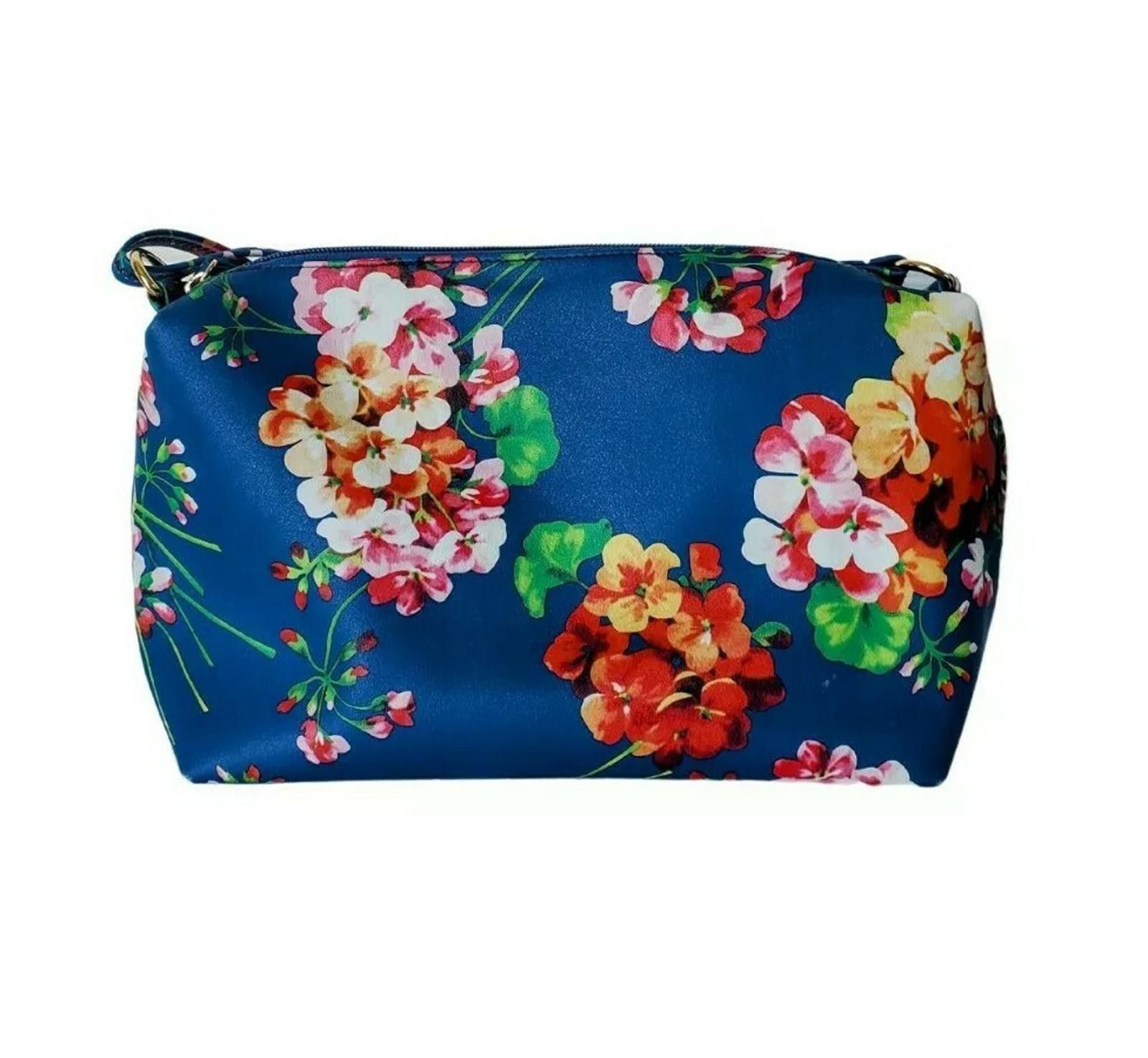 Other Emma Fox Womens Crossbody Colorful Blue Floral Bag Size ONE SIZE - 1 Thumbnail