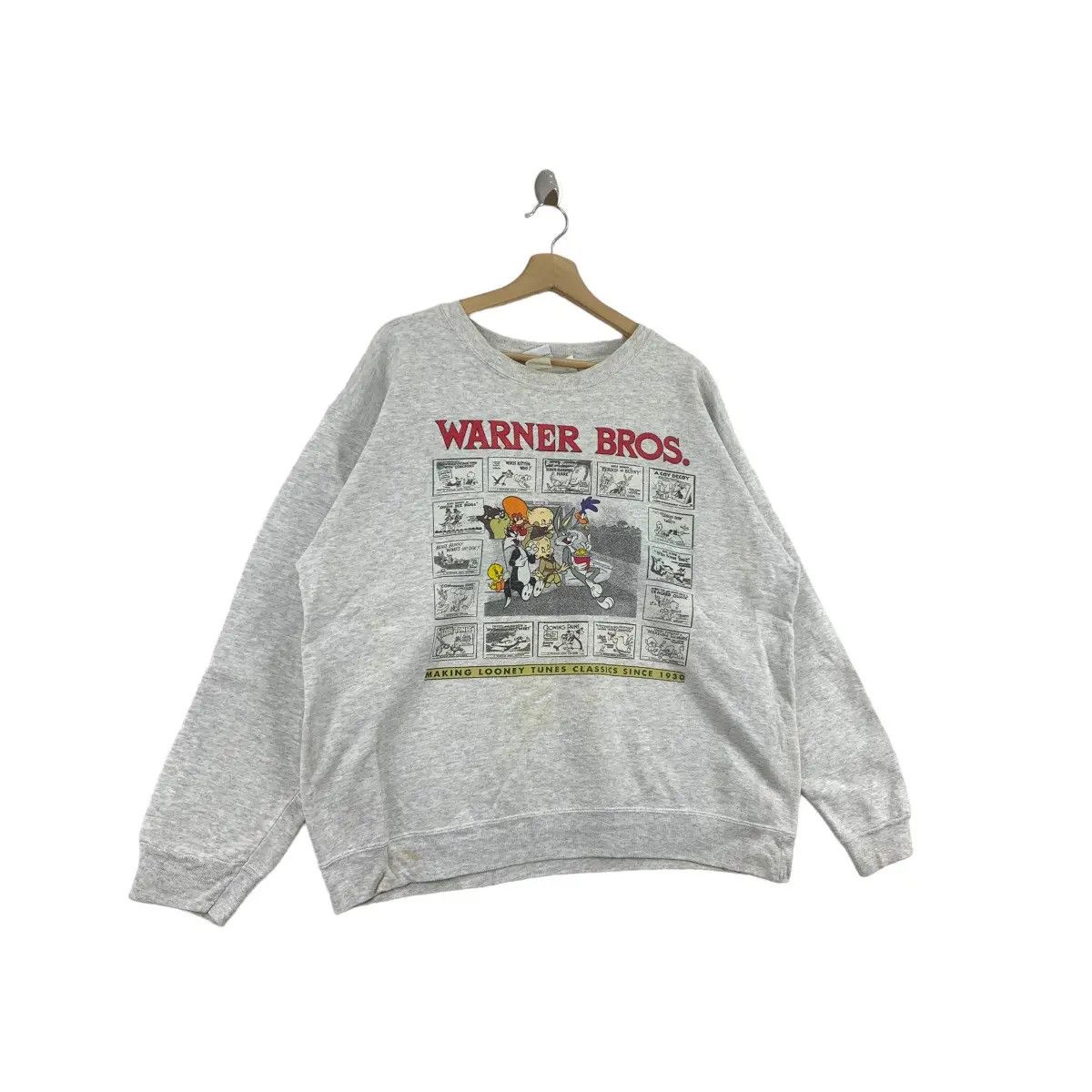Warner Bros Vintage 1994 LOONEY TUNES CARTOON Warner Bros Space Jam Size L / US 10 / IT 46 - 6 Thumbnail