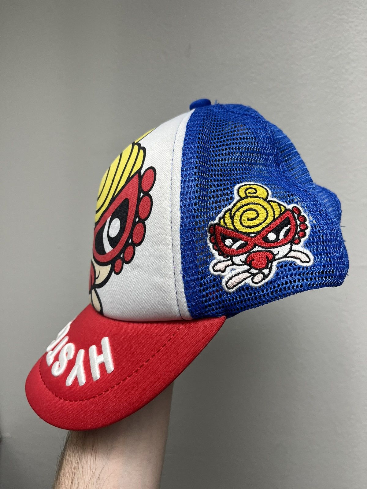 Hysteric Glamour RARE Vintage Hysteric Glamour Baby Patch Trucker Hat Size ONE SIZE - 2 Thumbnail