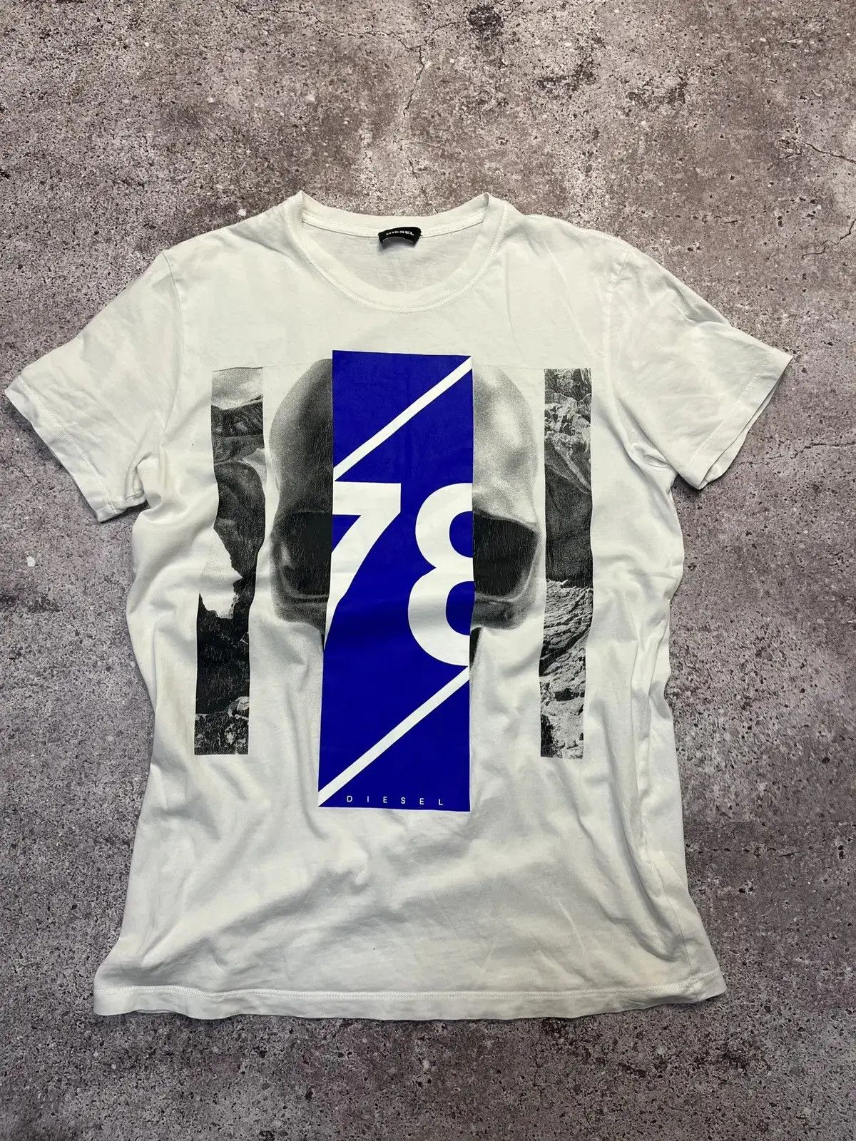 Diesel Diesel Vintage Skull T Shirt Y2K Size US M / EU 48-50 / 2 - 1 Thumbnail