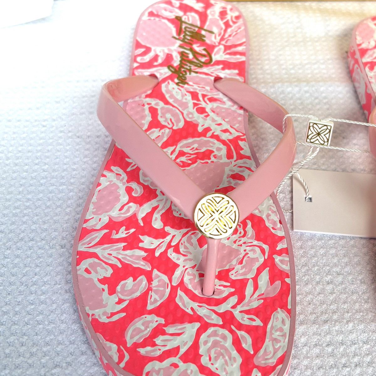 Lilly Pulitzer Flip Flop Size US 7 / IT 37 - 5 Thumbnail