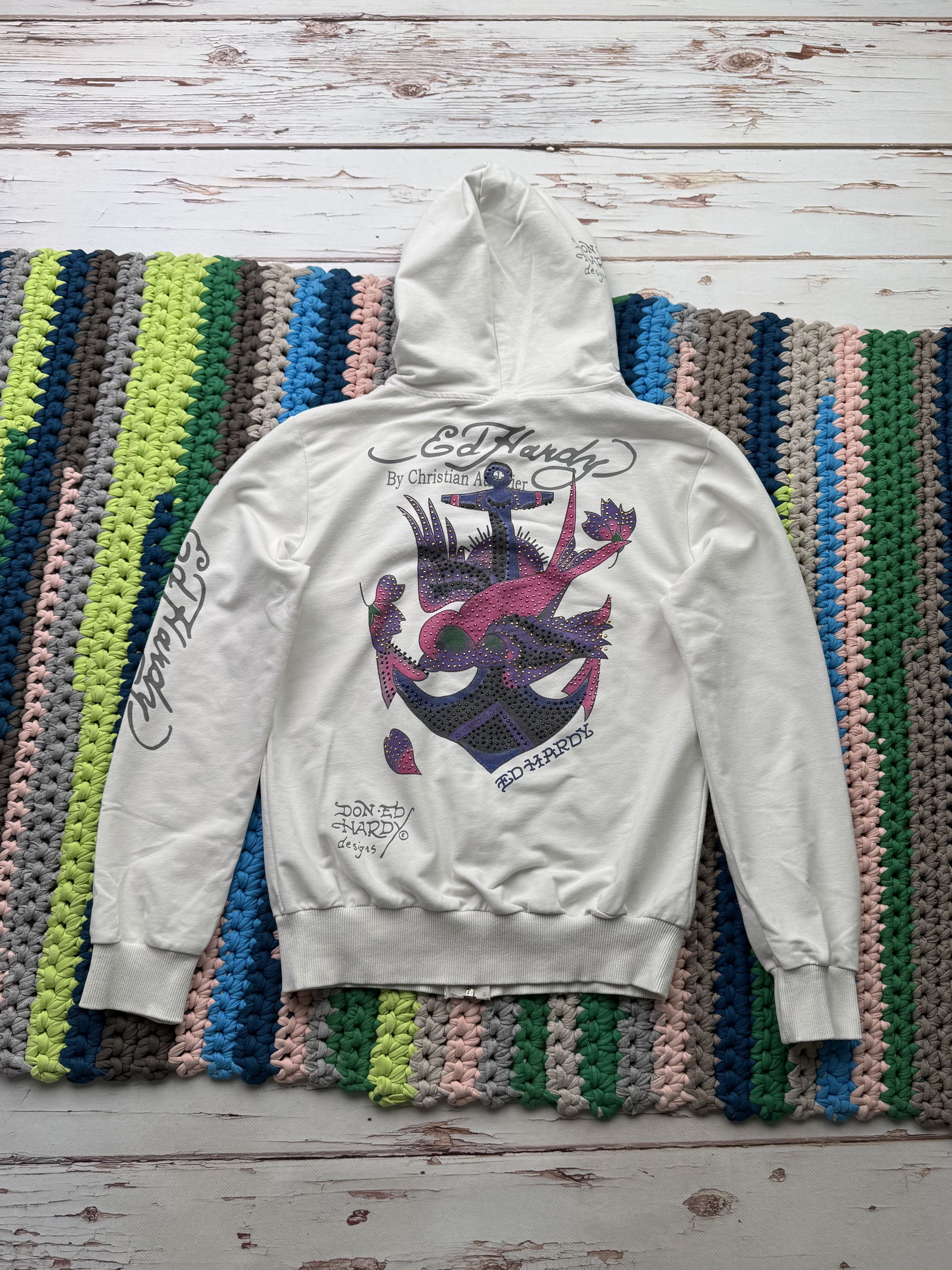 Ed Hardy Ed Hardy Vintage Hoodie(ET1) Size M / US 6-8 / IT 42-44 - 1 Thumbnail