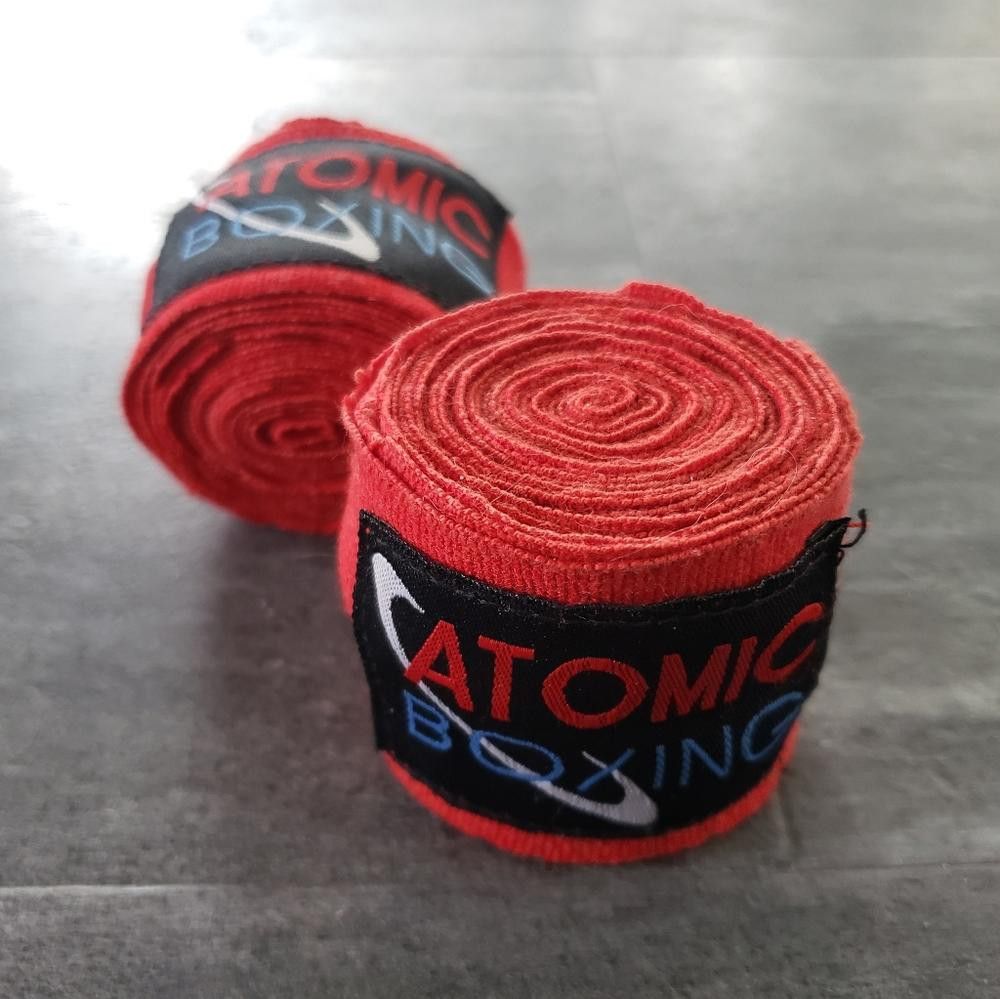 Designer Black Red WODies Grip | Boxing Wrap Bundle Size ONE SIZE - 3 Thumbnail