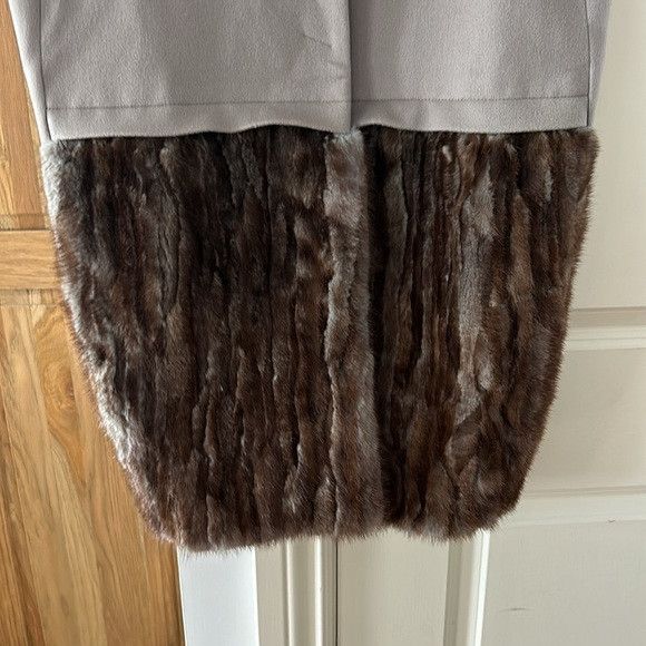 Cinzia Rocca CINZIA ROCCA mink fur wool women’s vest made in Italy us 8 Size M / US 6-8 / IT 42-44 - 3 Thumbnail