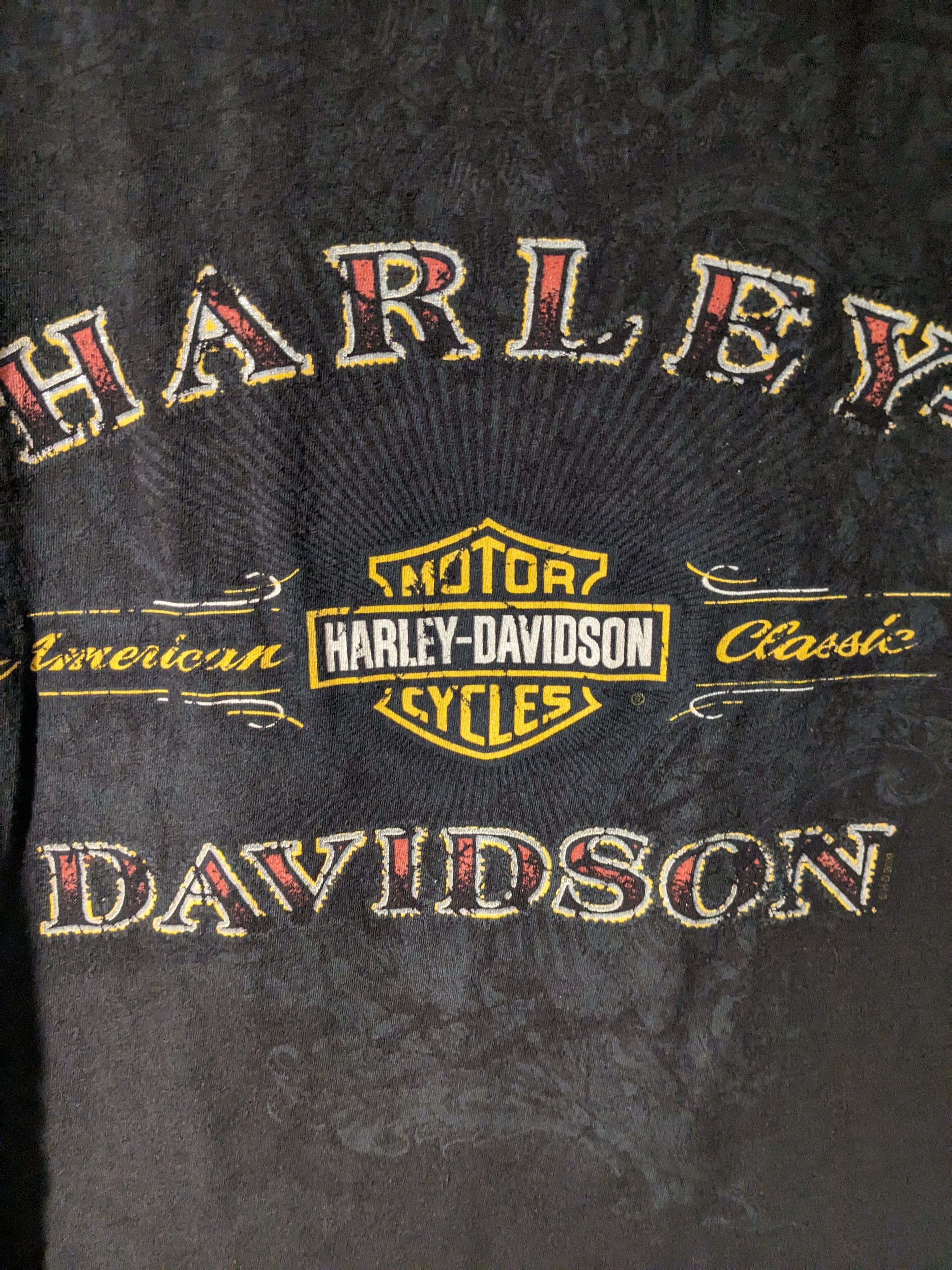 Harley Davidson × Vintage Vintage 2008 Harley Davidson Motorcycle Womans T-Shirt Size XL / US 12-14 / IT 48-50 - 2 Thumbnail