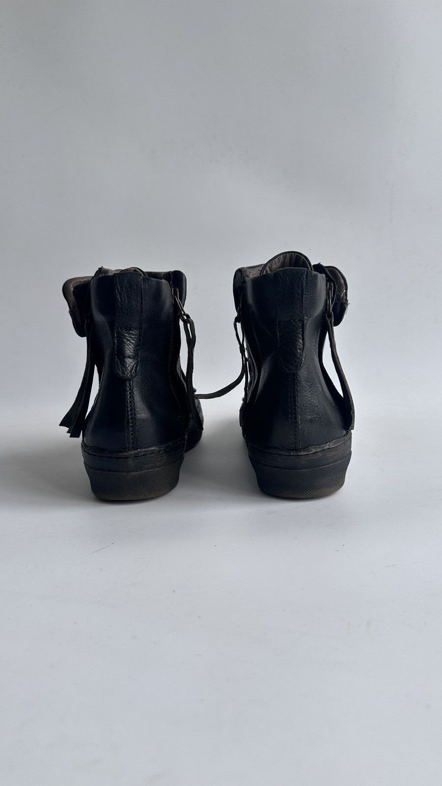 A.S.98 Airstep A.S.98 Leather High Top Sneakers Boots Avant Garde Size US 6.5 / IT 36.5 - 6 Thumbnail