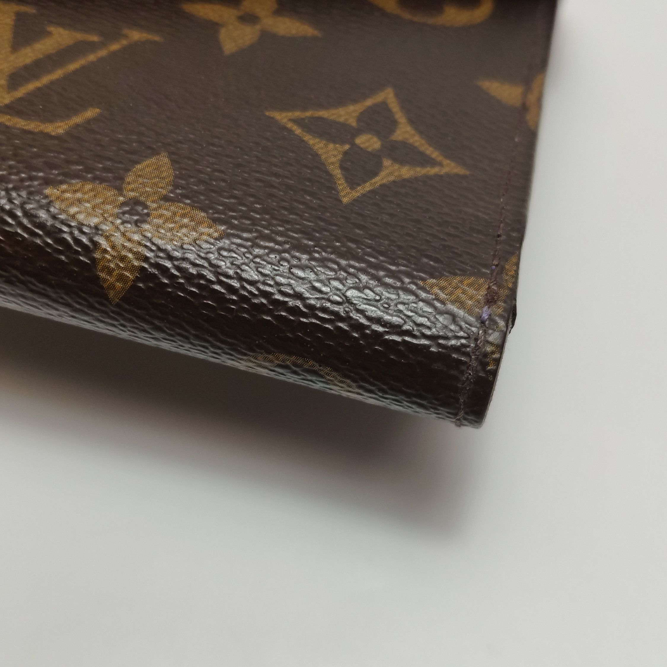 Louis Vuitton Louis Vuitton (LV) Marie leather Monogram print snap wallet Size ONE SIZE - 7 Thumbnail