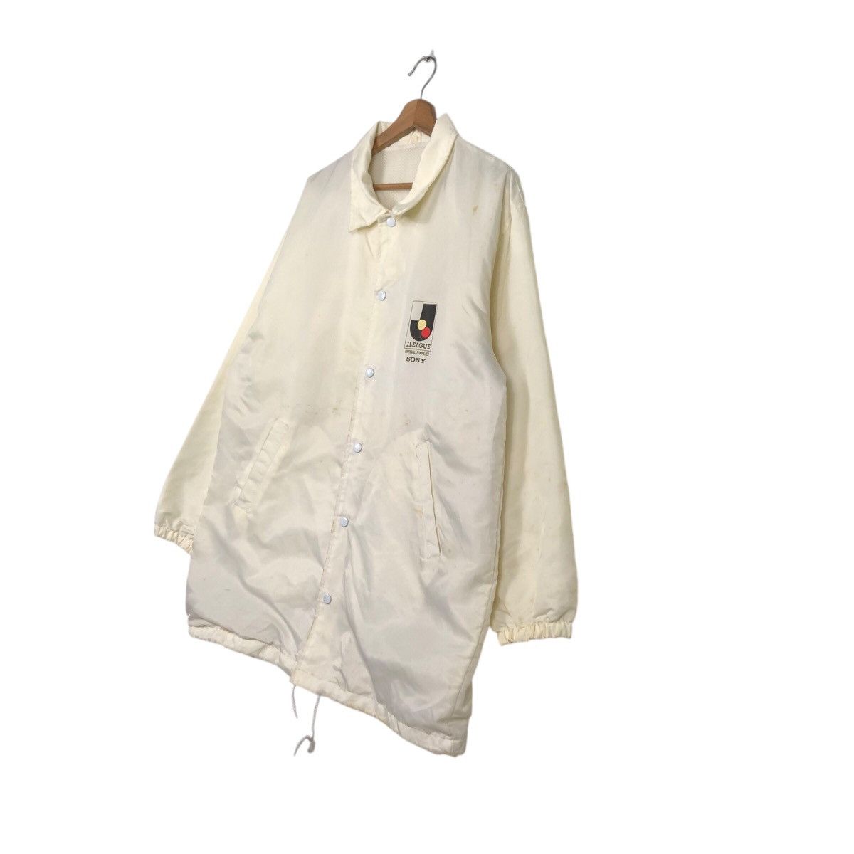 Japanese Brand Vintage 1994 J.League Sony Big Logo Sportswear Issey Miyake Size US M / EU 48-50 / 2 - 4 Thumbnail
