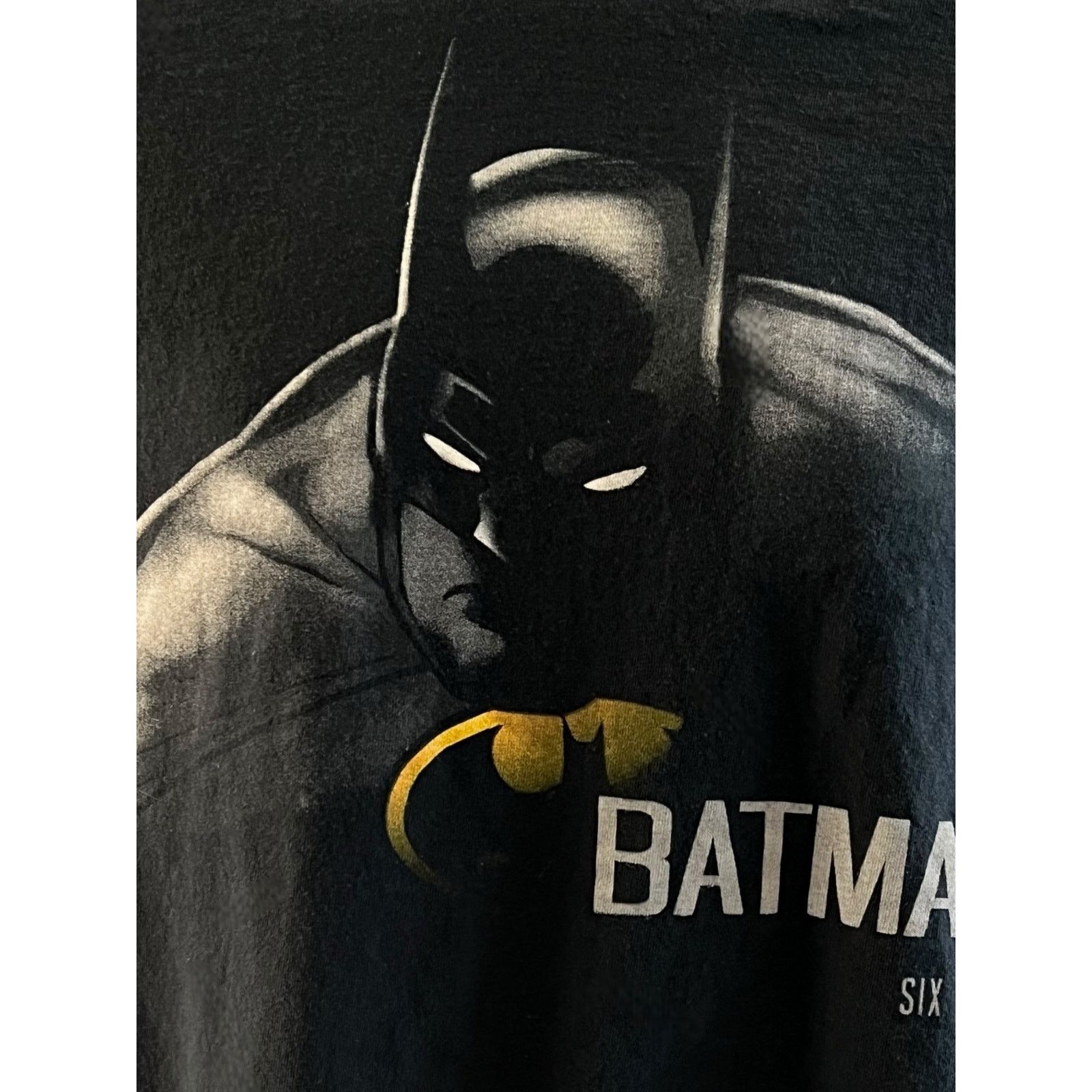 DC Comics Batman Six Flags Magic Mountain Rare Black Shirt Medium Size US M / EU 48-50 / 2 - 3 Thumbnail