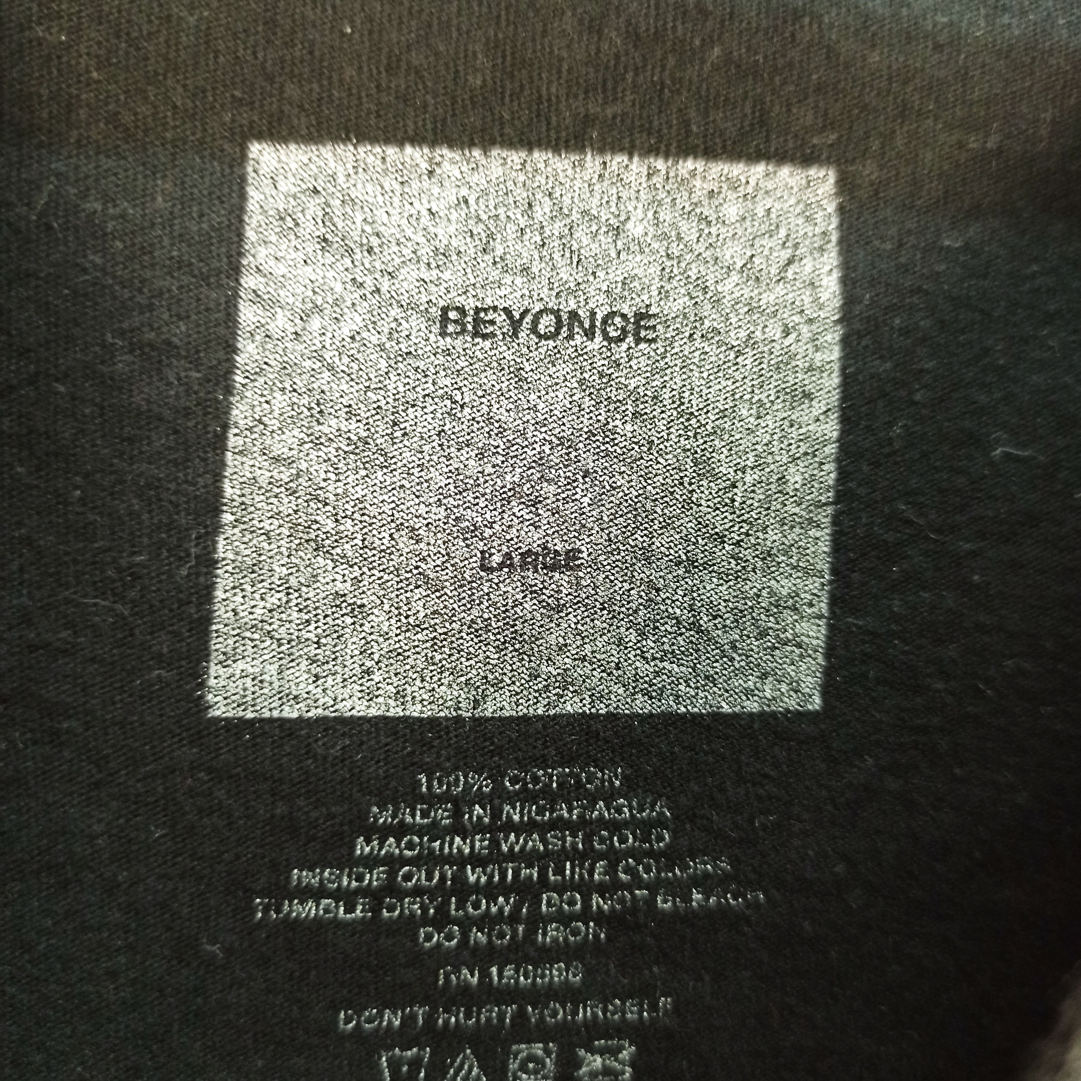 Band Tees × Beyonce × Rap Tees The Formation World Tour BEYONCE 2016 Promo Tees Size US L / EU 52-54 / 3 - 6 Thumbnail