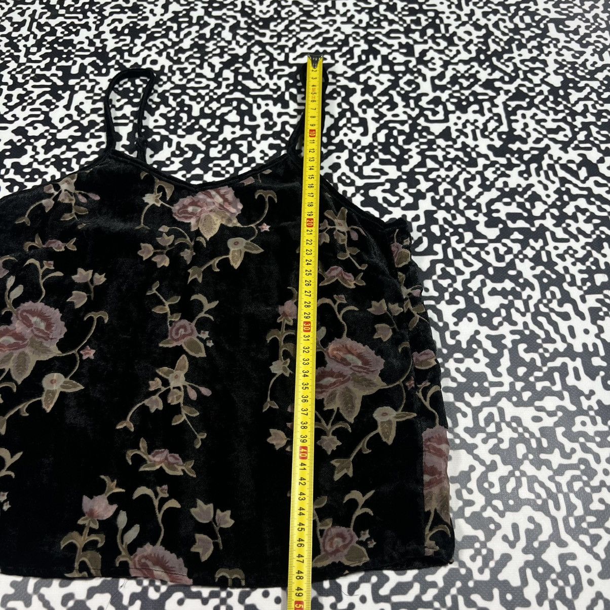 Vintage Vintage Y2K Japanese Flower Tank Top Floral Retro Style Size S / US 4 / IT 40 - 13 Thumbnail