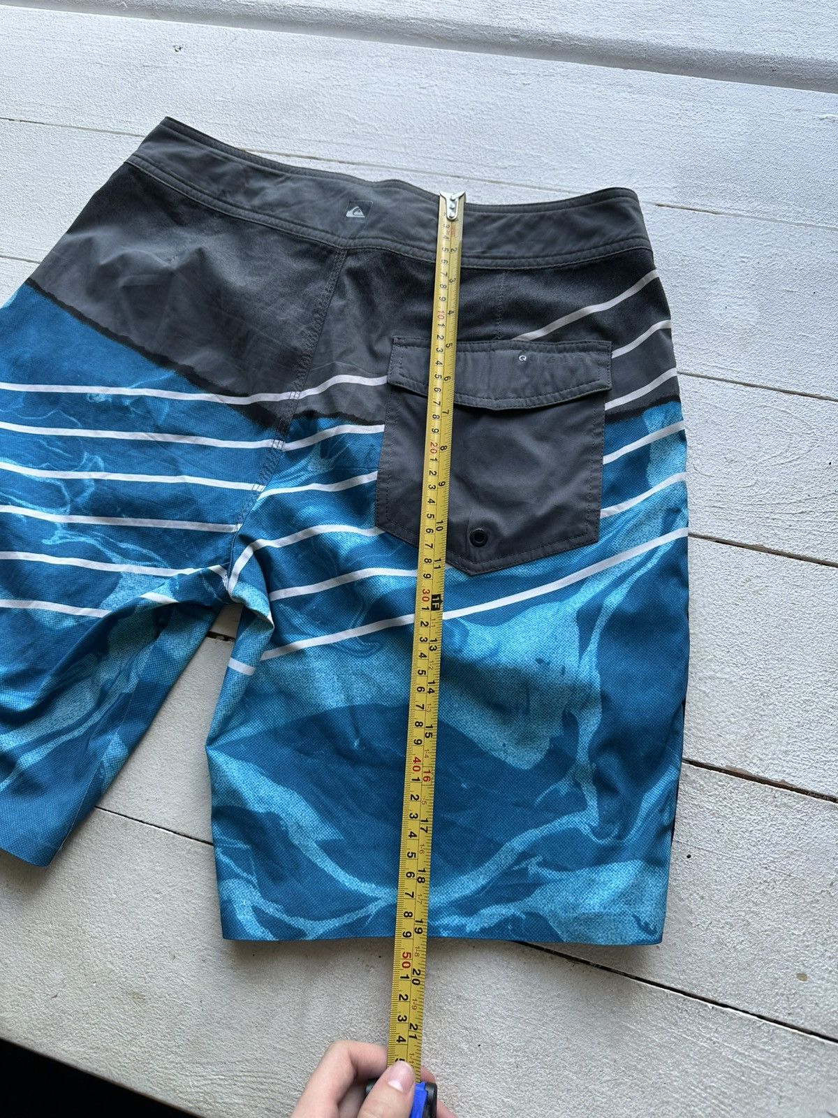 Quiksilver 🚨Vintage Quiksilver Shorts Big Logo Y2K Style 90s Surfing Size US 30 / EU 46 - 11 Thumbnail