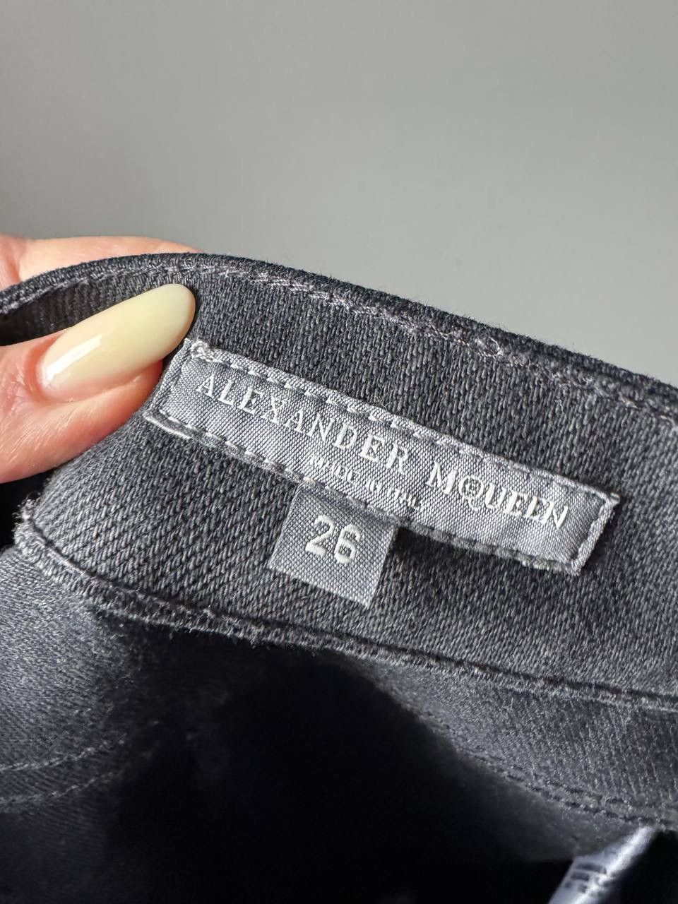 Alexander McQueen Alexander McQueen Flare Stretch Taped Jeans Size 26" / US 2 / IT 38 - 7 Thumbnail