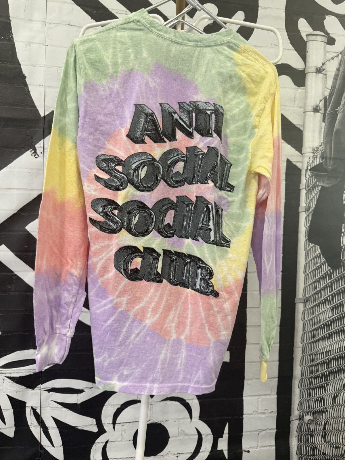 Anti Social Social Club ✨ Anti Social Club ASSC Not Fair Tie-Dye Long Sleeve Small ✨ Size S / US 4 / IT 40 - 2 Thumbnail