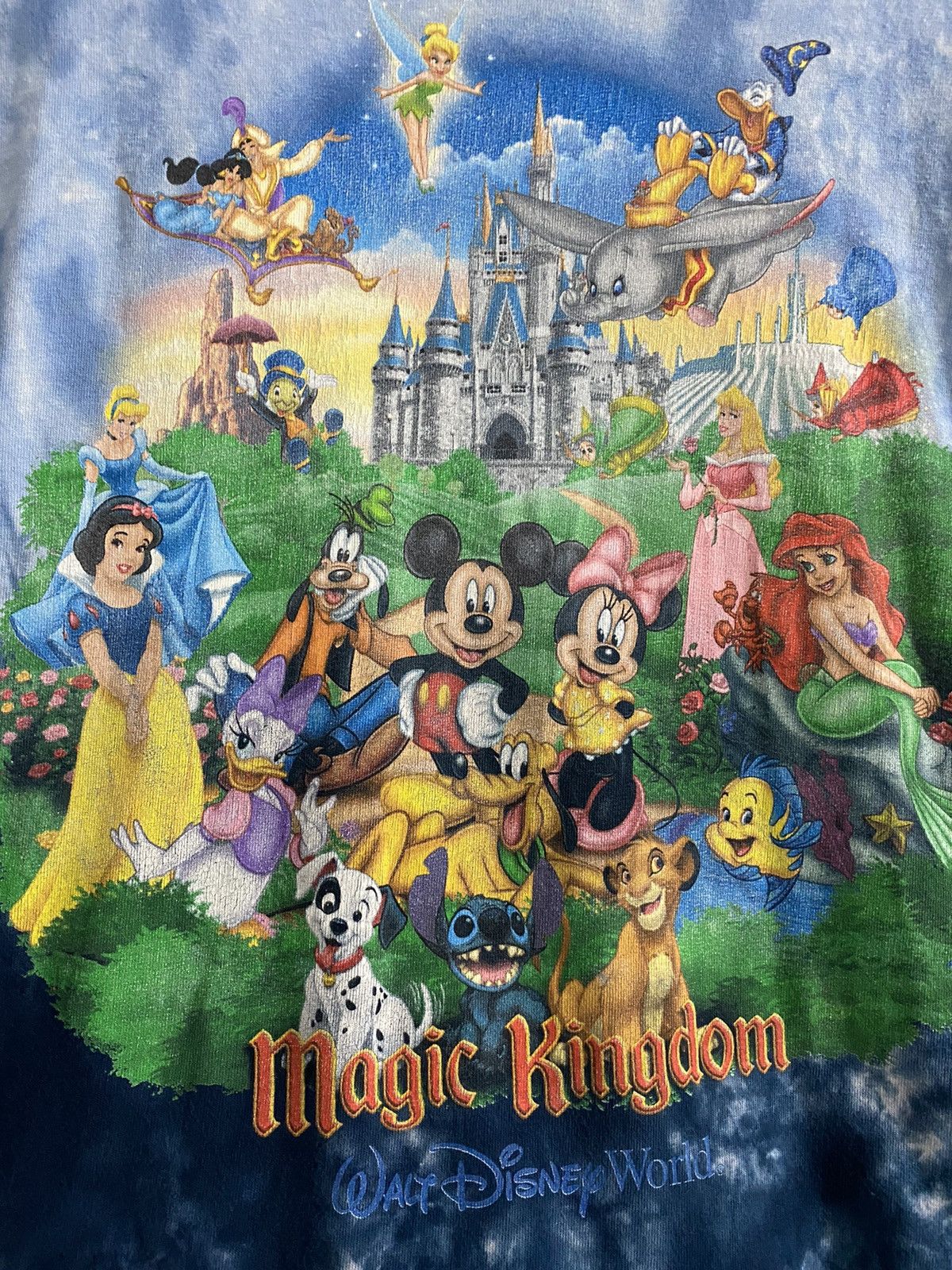 Disney × Vintage Magic Kingdom All Disney Characters Back 2 Back Size US XL / EU 56 / 4 - 2 Thumbnail