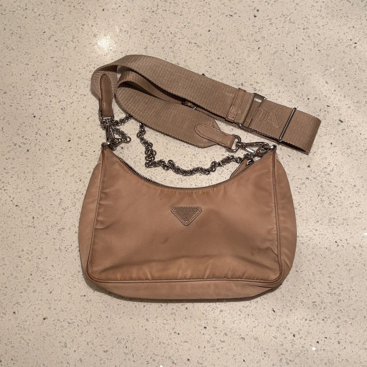 Prada Prada Re-Edition Nylon Shoulder Bag Size ONE SIZE - 1 Thumbnail