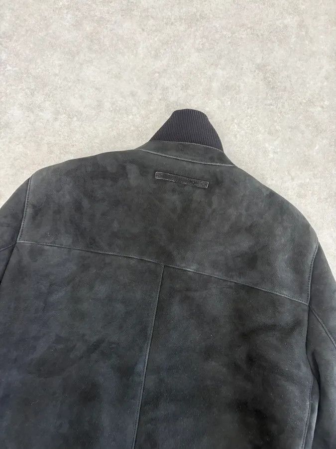 Prada AW2006 Prada Black Sheep Fur Suede Jacket Size US M / EU 48-50 / 2 - 6 Thumbnail