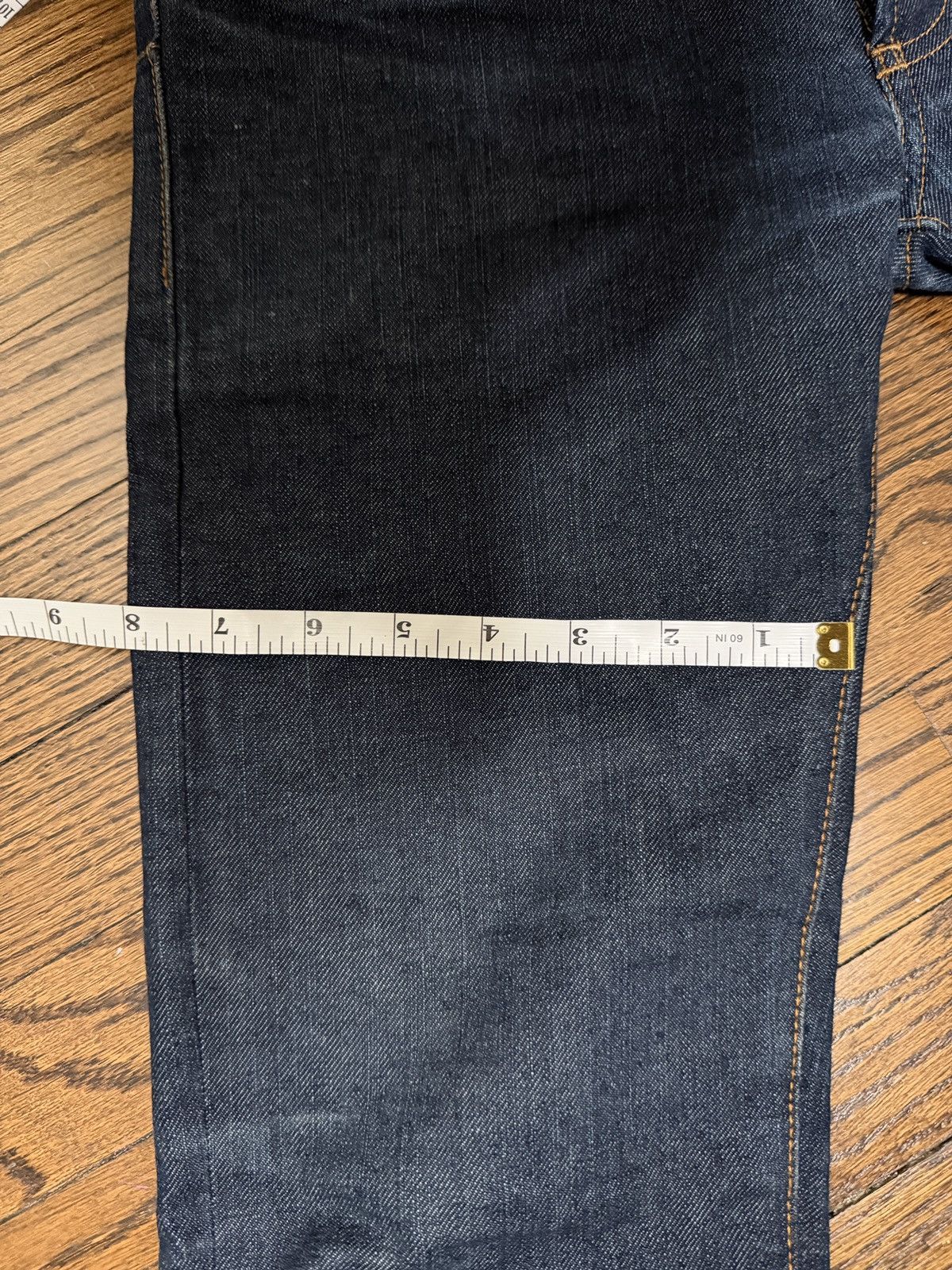 Dior Dior Homme Dark Indigo 17CM Skinny Denim Size US 27 - 12 Thumbnail
