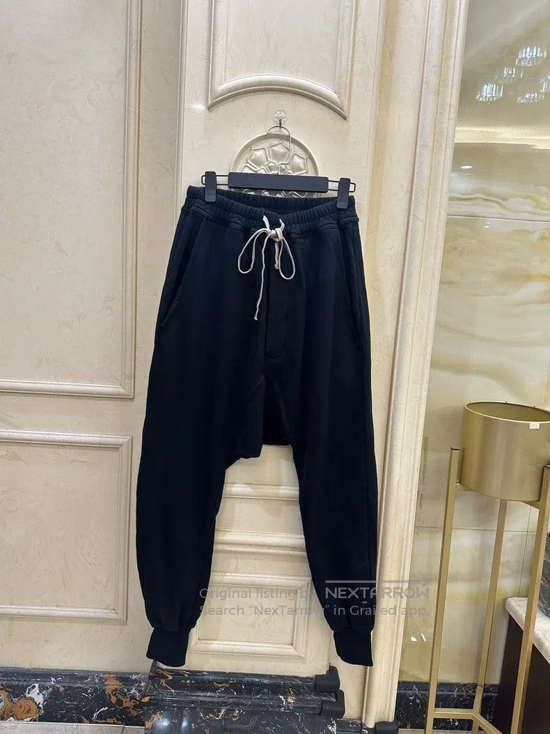 Rick Owens Rick Owens size s Suspended crotch pants Size US 28 / EU 44 - 1 Thumbnail
