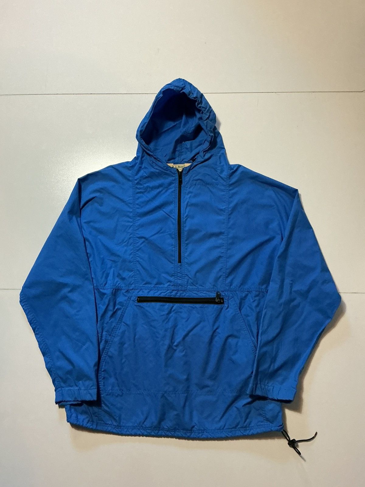L.L. Bean Vintage L.L. Bean Anorak Windbreaker 1/4 Zip Hooded Jacket Size US L / EU 52-54 / 3 - 1 Thumbnail