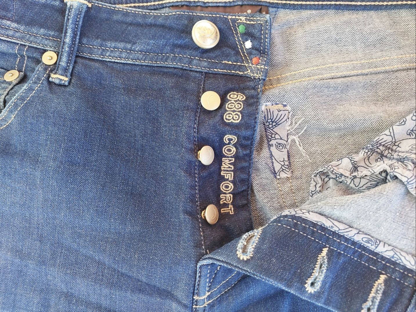 Jacob Cohen Jacob Cohen Mens Blue Jeans Denim Size 36 Size US 36 / EU 52 - 3 Thumbnail