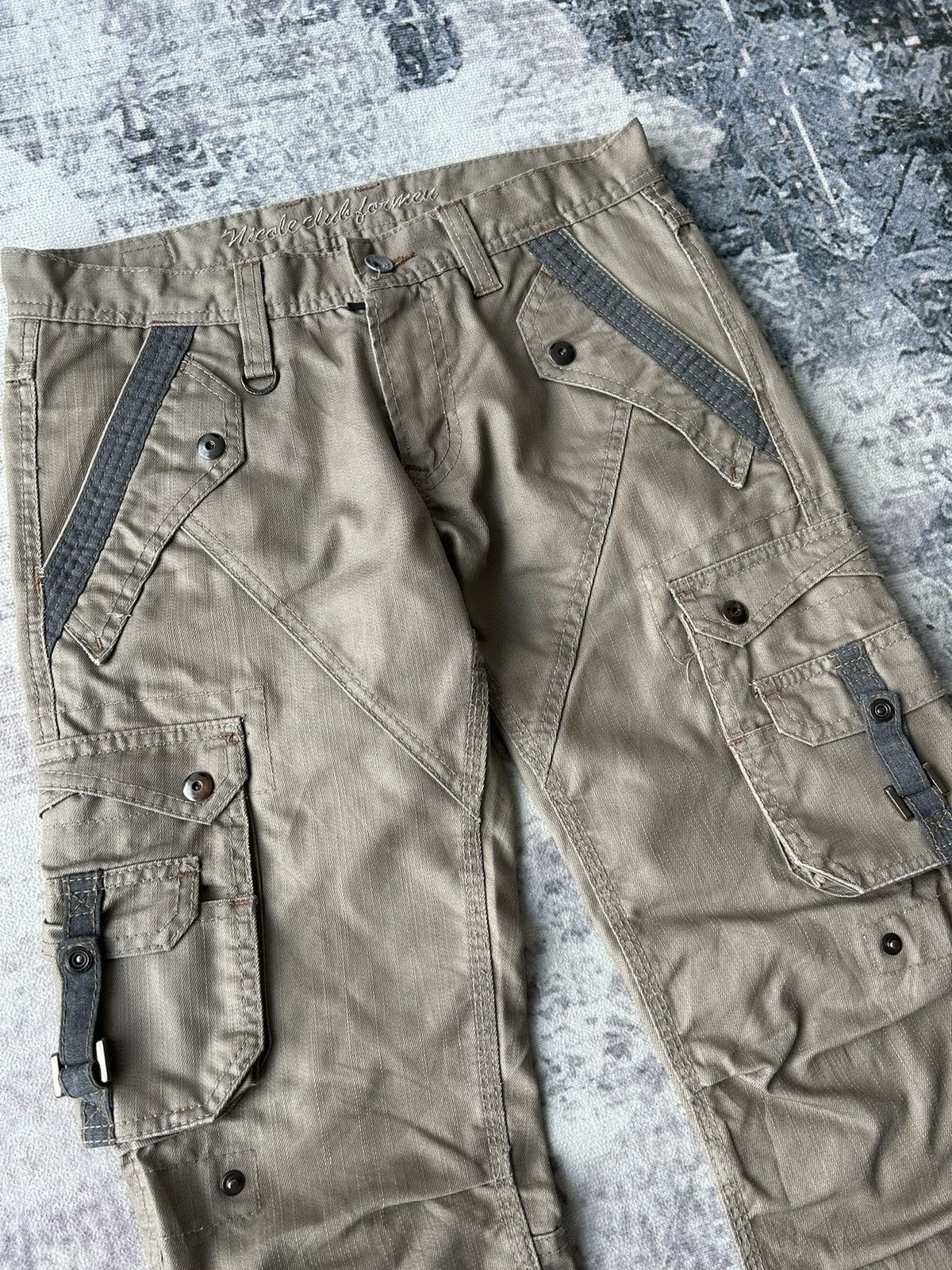 Japanese Brand Tactical Cargo Bondage Nicole Club Pants Size US 30 / EU 46 - 4 Thumbnail